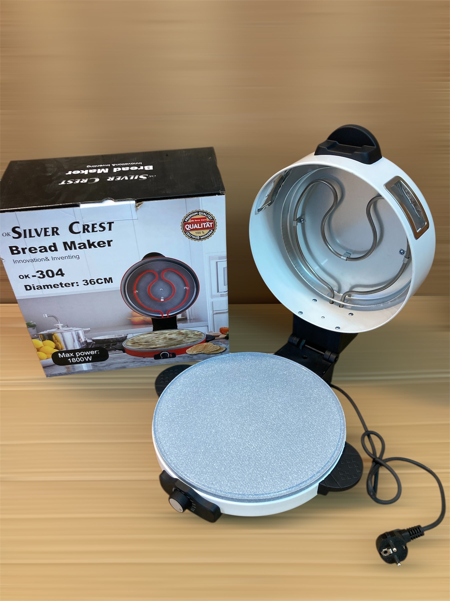 Silver Crest Germany 36cm Bread Maker - Pizza Maker 1800W
