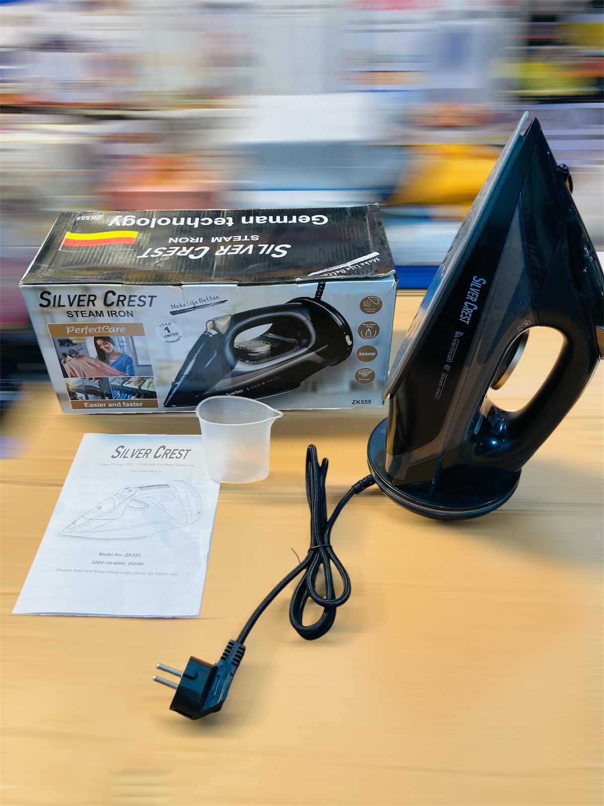 Silver Crest Perfect Care 2600W Steam Iron ZK555