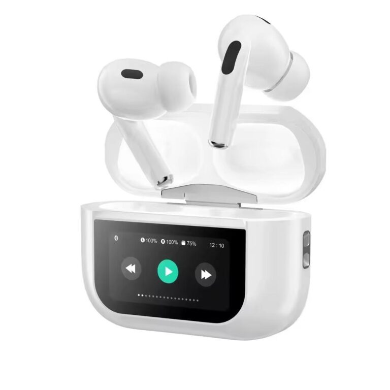 A9 Pro Airpods ANC/ENC Touch Screen Wireless Earbuds