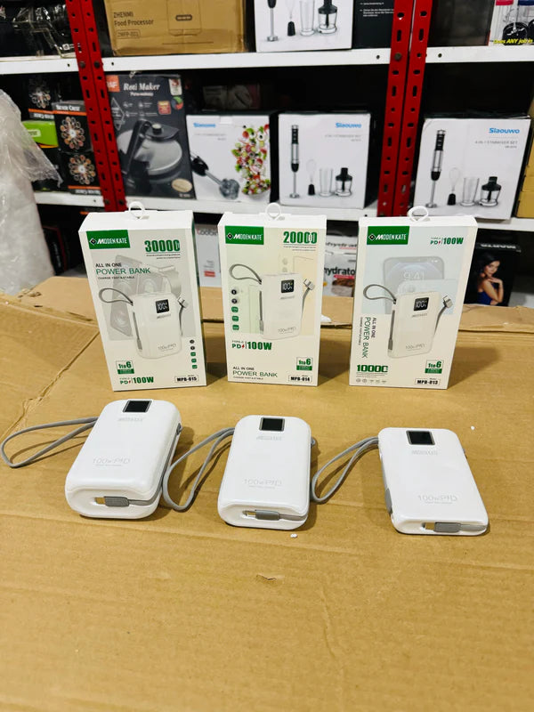 Lot Imported MODEN KATE Ultra Compact Fast Charging Power Bank