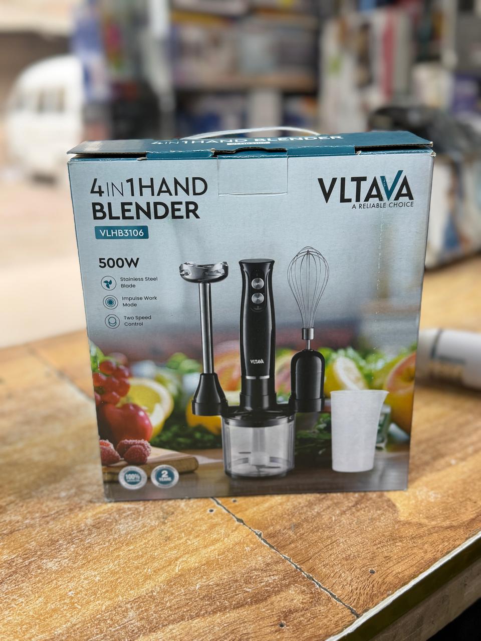 Vltava 500W 4-in-1 Hand Blender Set VLHB3106