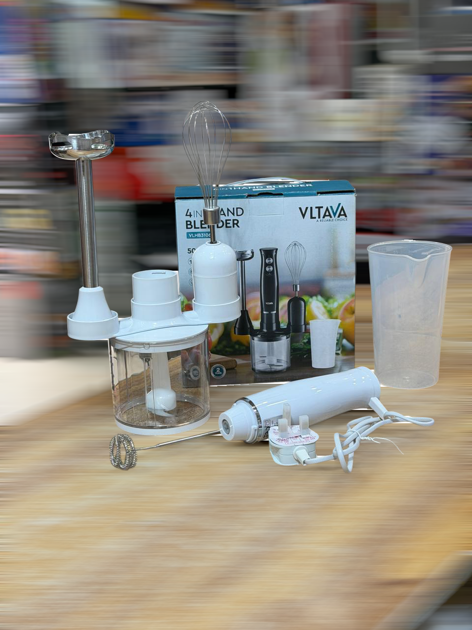 Vltava 500W 4-in-1 Hand Blender Set VLHB3106