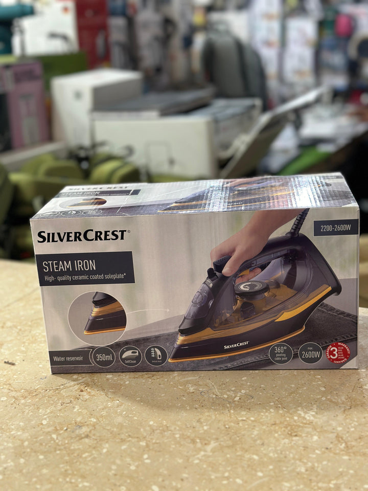 Lot Imported SILVER CREST STEAM IRON.