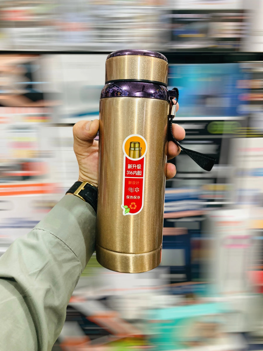 XiKeer 800ml High-Vacuum Insulated Stainless Steel Water Bottle with Tea Infuser,Upgraded SUS316 Interior Liner
