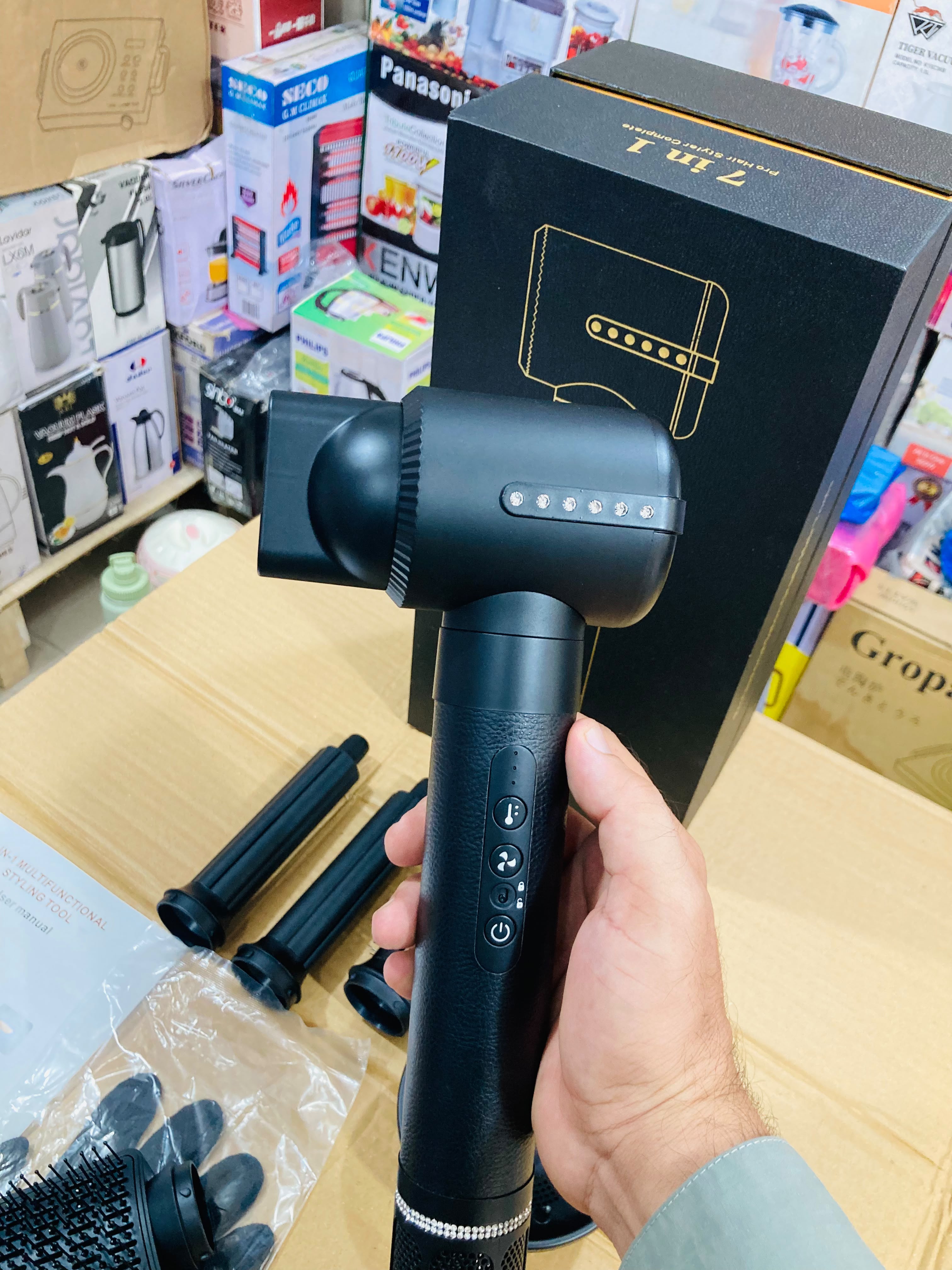 7-in-1 1200W Multifunctional Air Styler & High-Speed Hair Dryer Set  Y-32