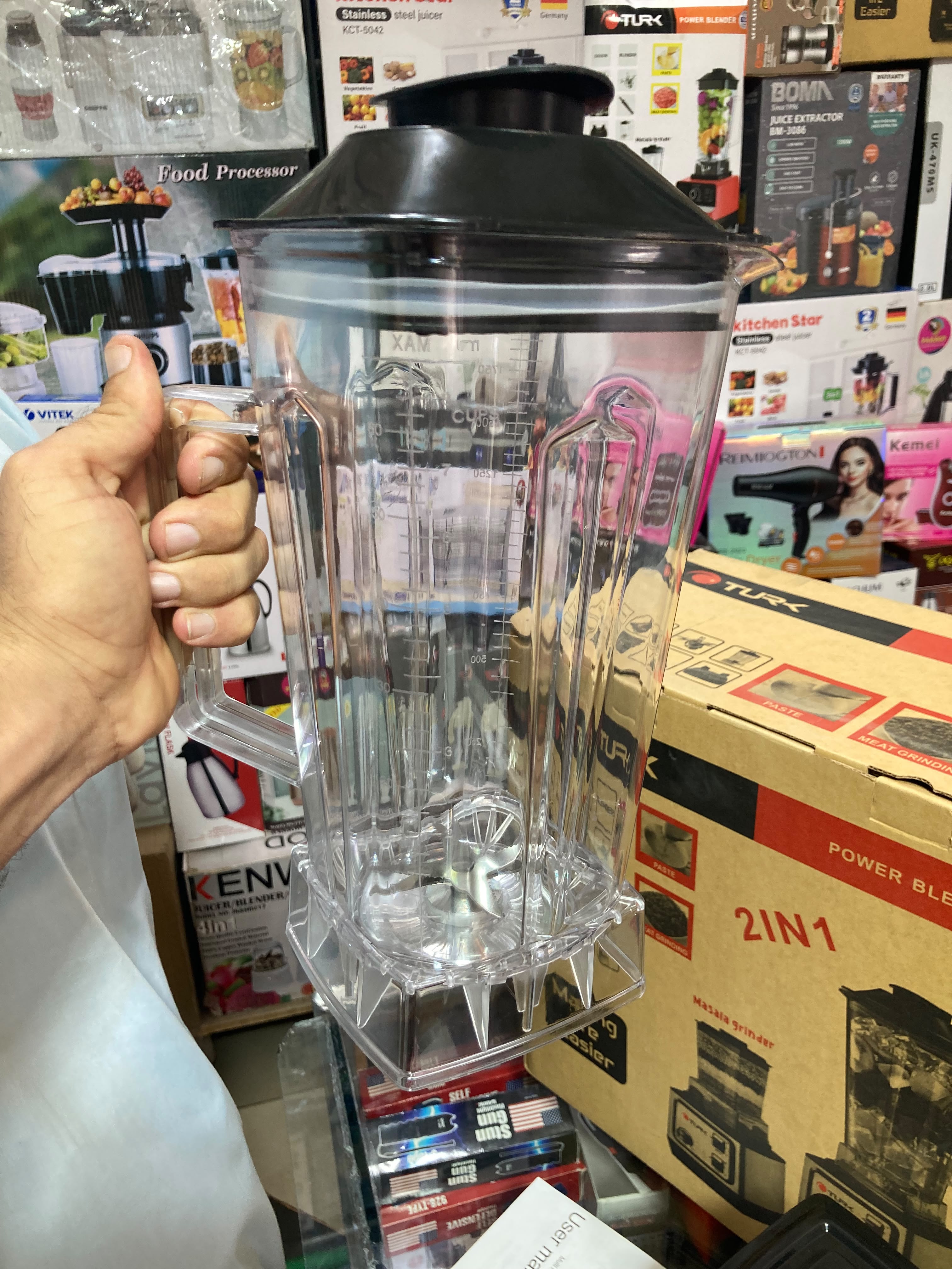 TURK 2in1 Powerful Blender & Grinder TK-9088