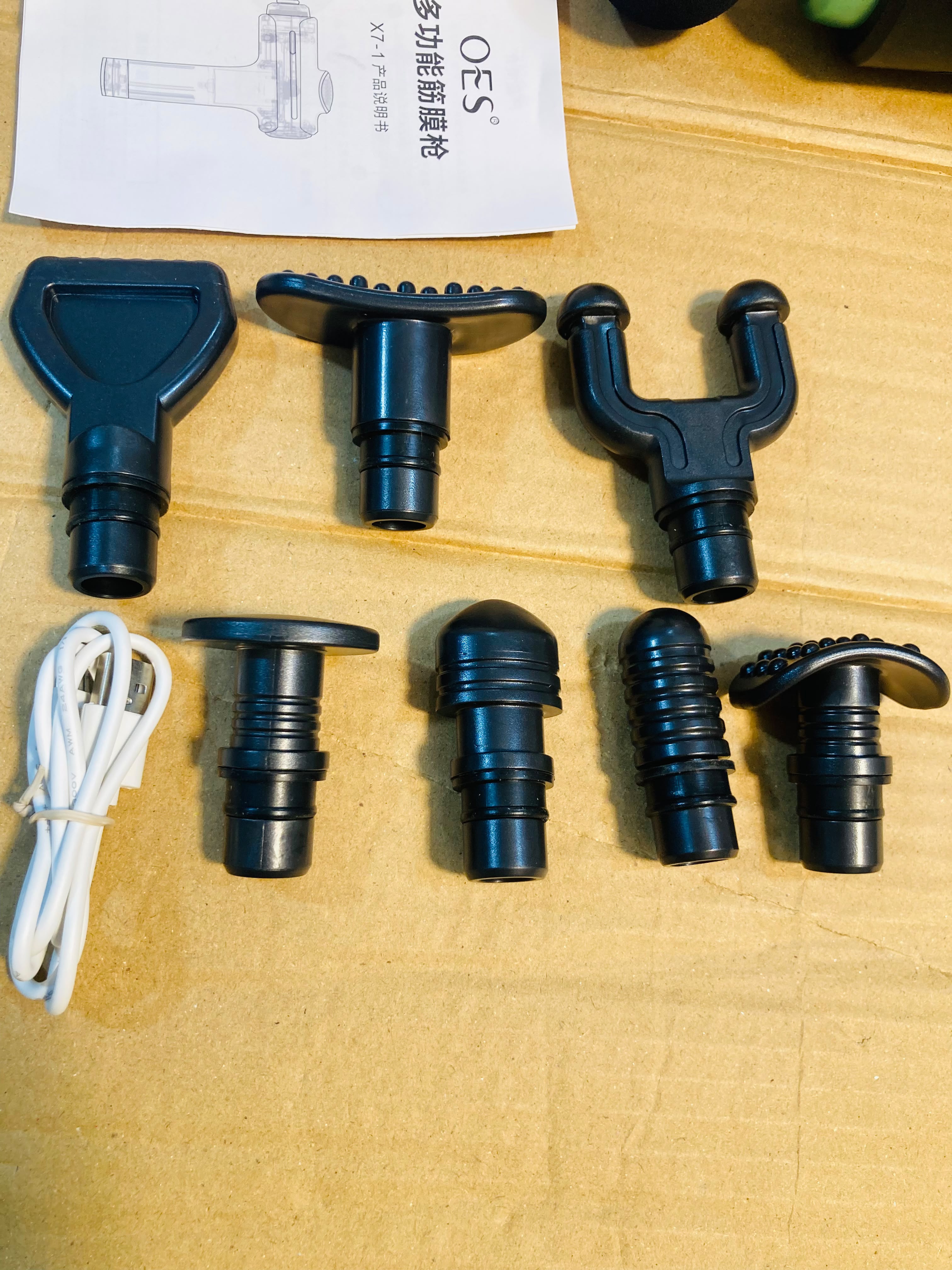 OES 18W 8-in-1 Multifunction Muscle Massager gun X7-1