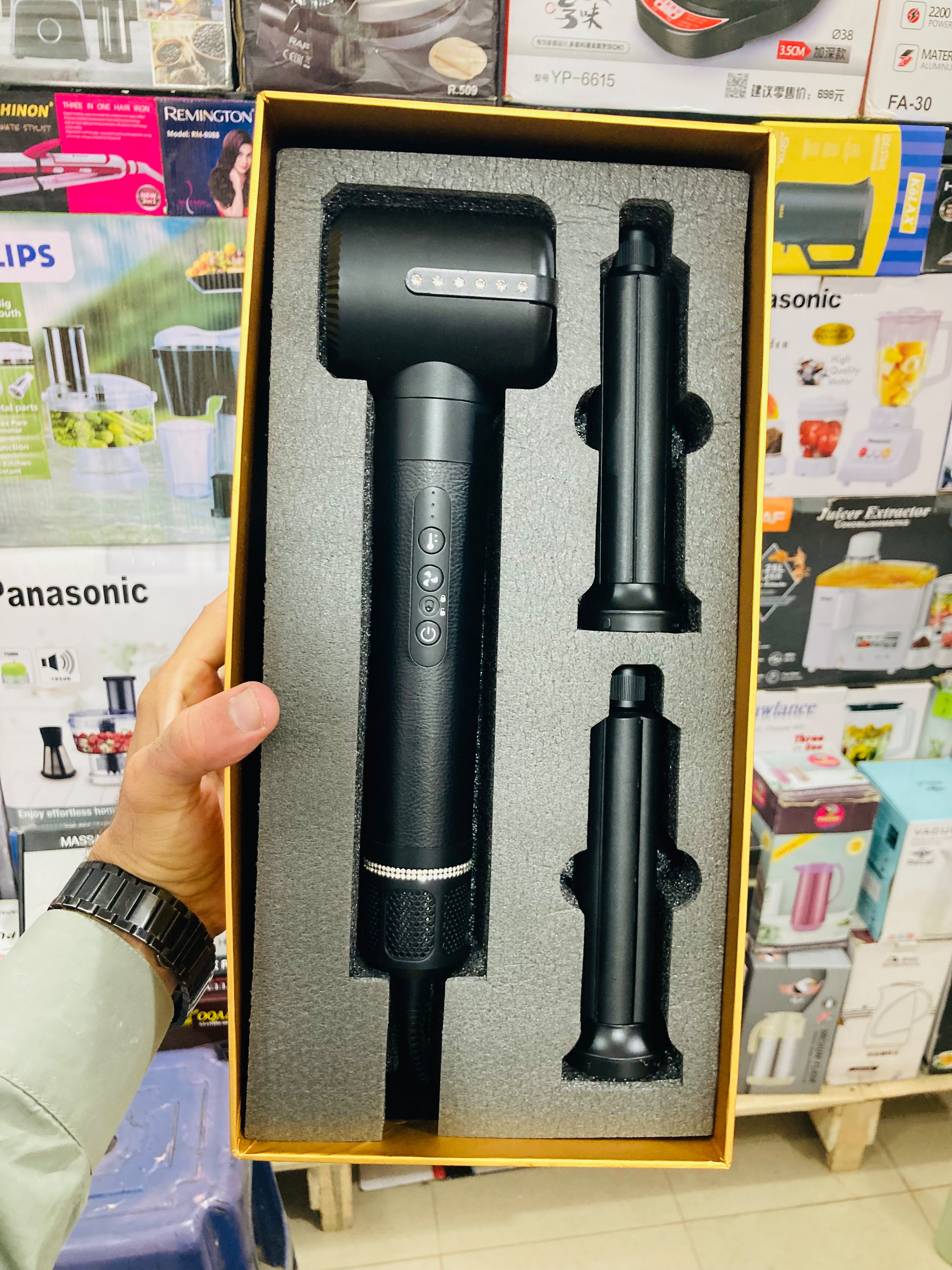 7-in-1 1200W Multifunctional Air Styler & High-Speed Hair Dryer Set  Y-32