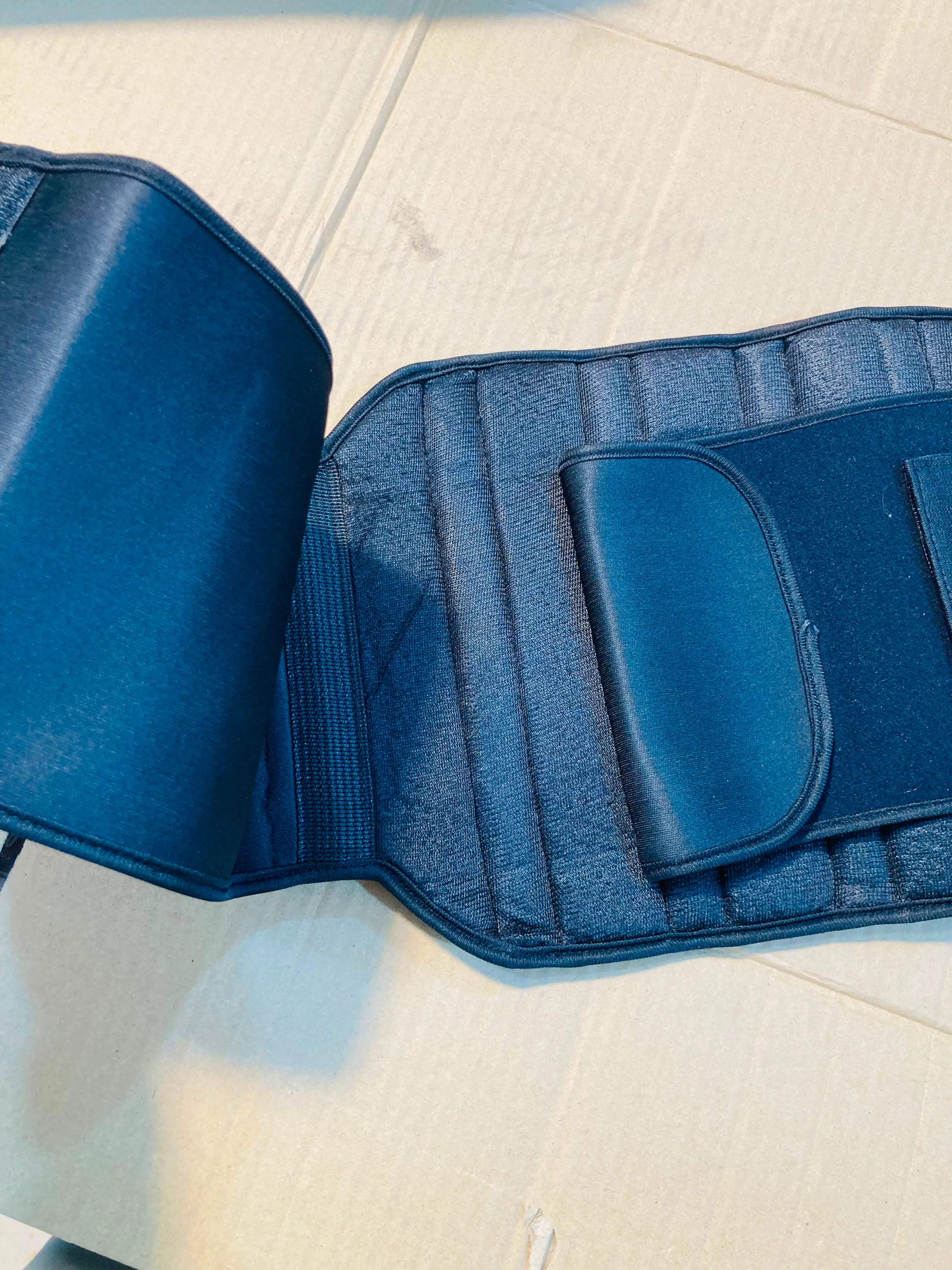 Smart Fitness Waist Support Lower Back Brace with Back Support Bar and 3D Lumbar Pad