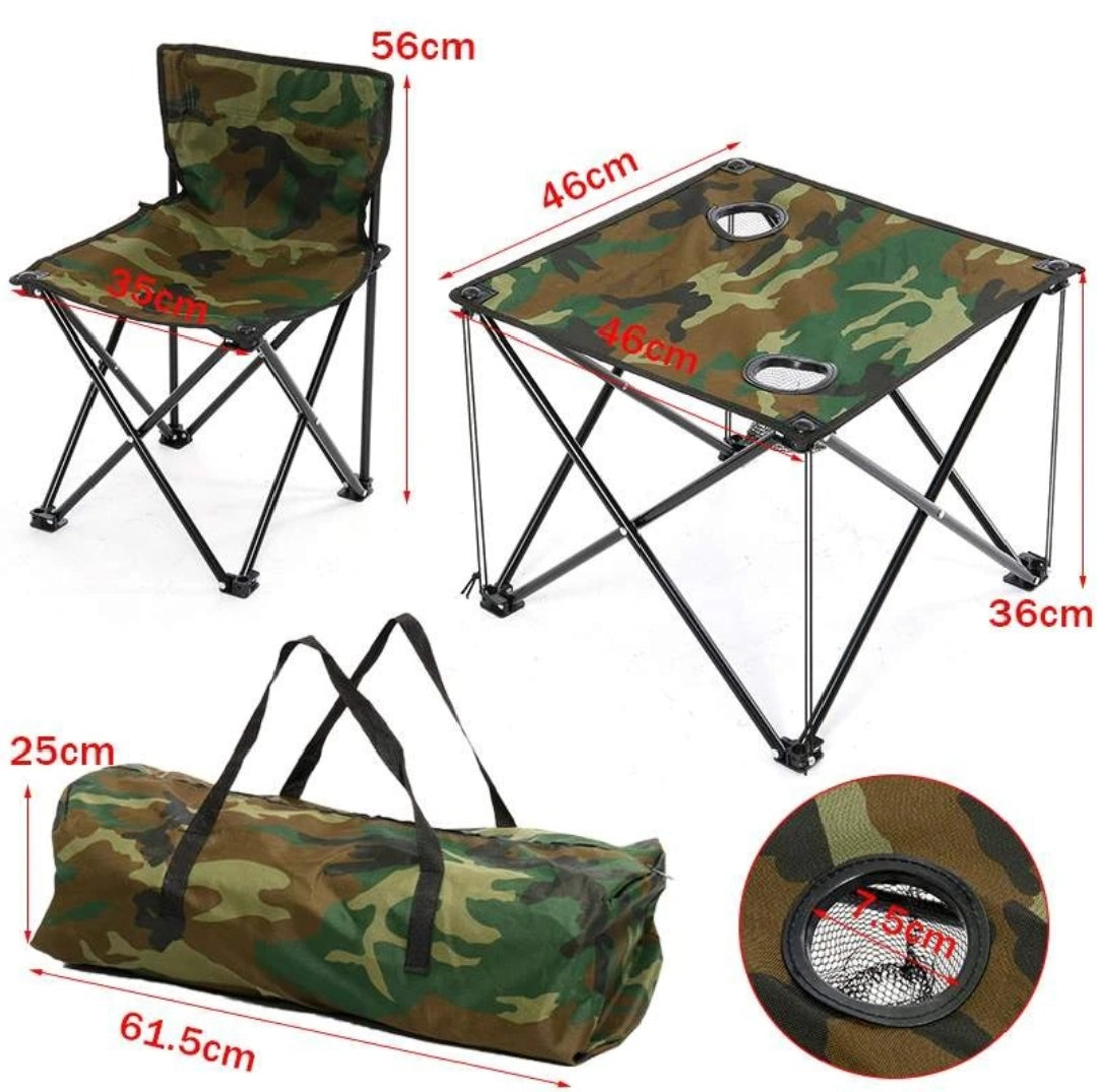 Lot Imported 5in1 Portable Folding Camping Chair Set