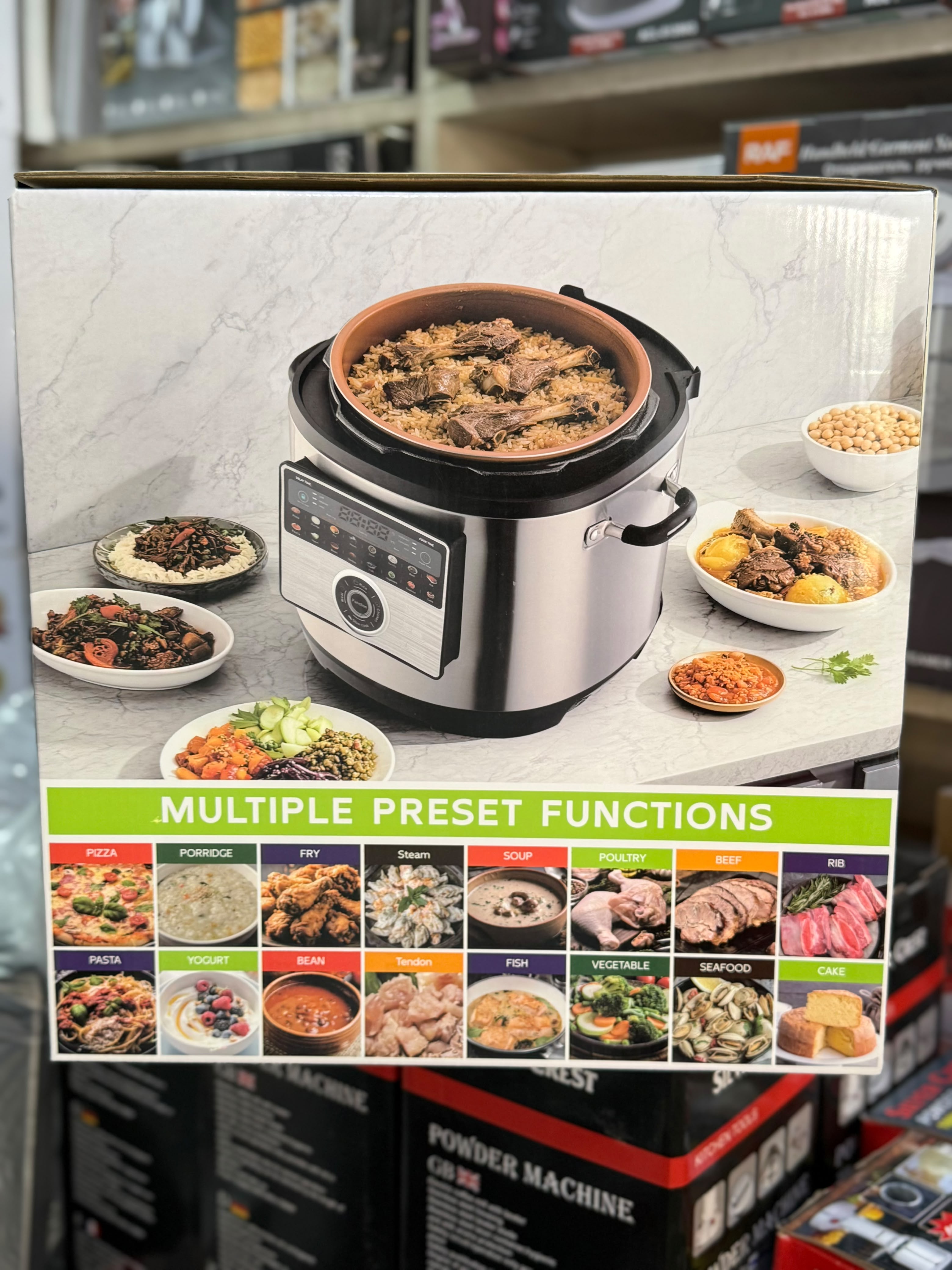 DSP X2000 Pro 1300W Electric Pressure Cooker 8 Litre KB5037
