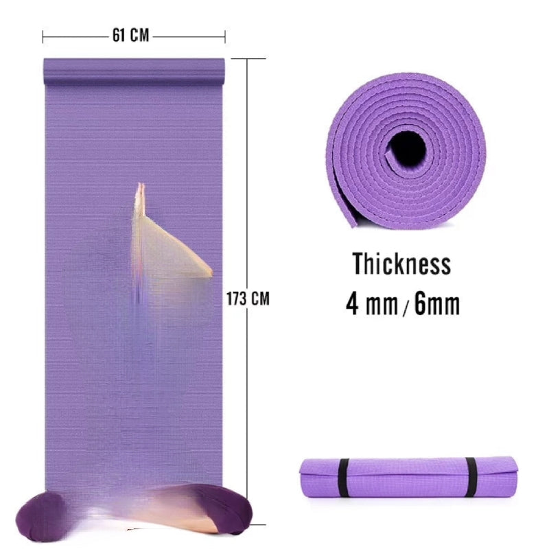 5mm Non Slip Exercise & Fitness Mat