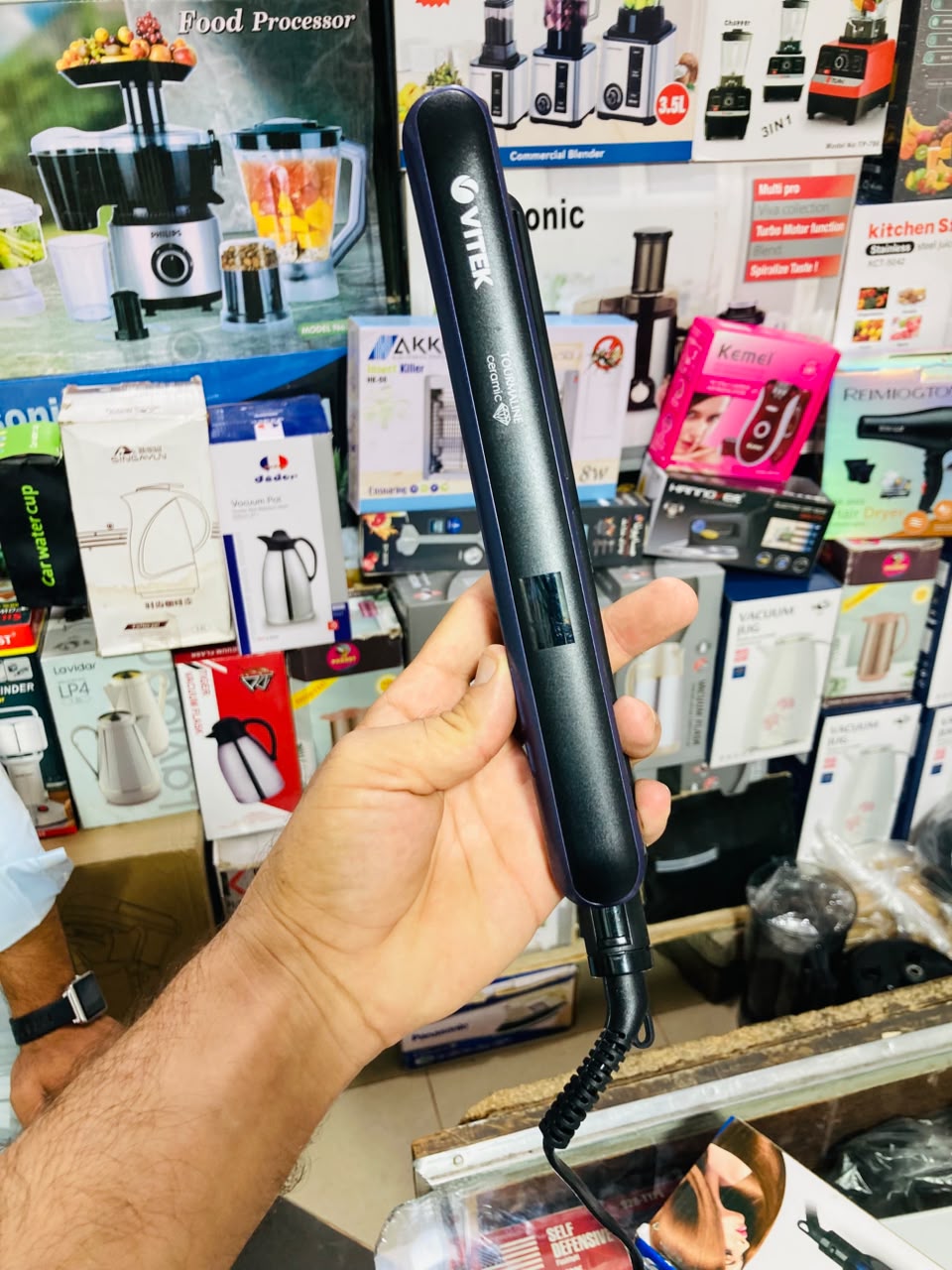 Vitek Tourmaline Ceramic Hair Straightener VT-8414