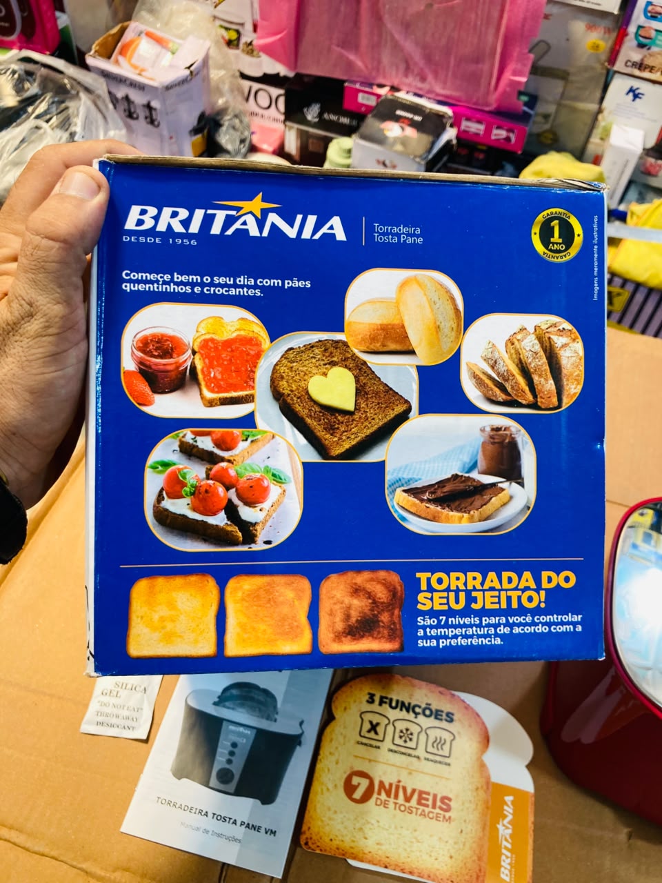 BRITANIA 3 in 1 Electric Bread Toaster VM