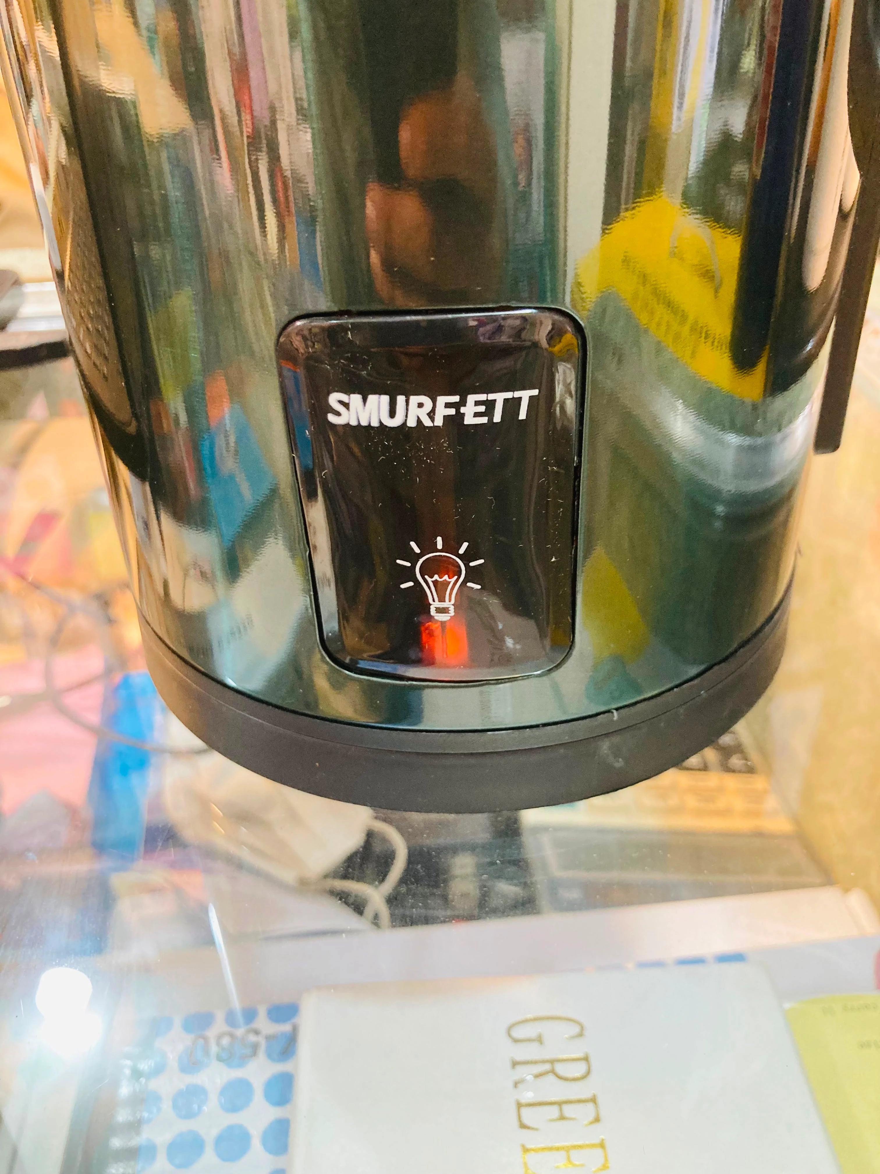 Smurfett 2.5L Electric Kettle - 1500W Stainless Steel Fast Boiling Cordless Tea & Water Kettle with 360-Degree Base SE-2231