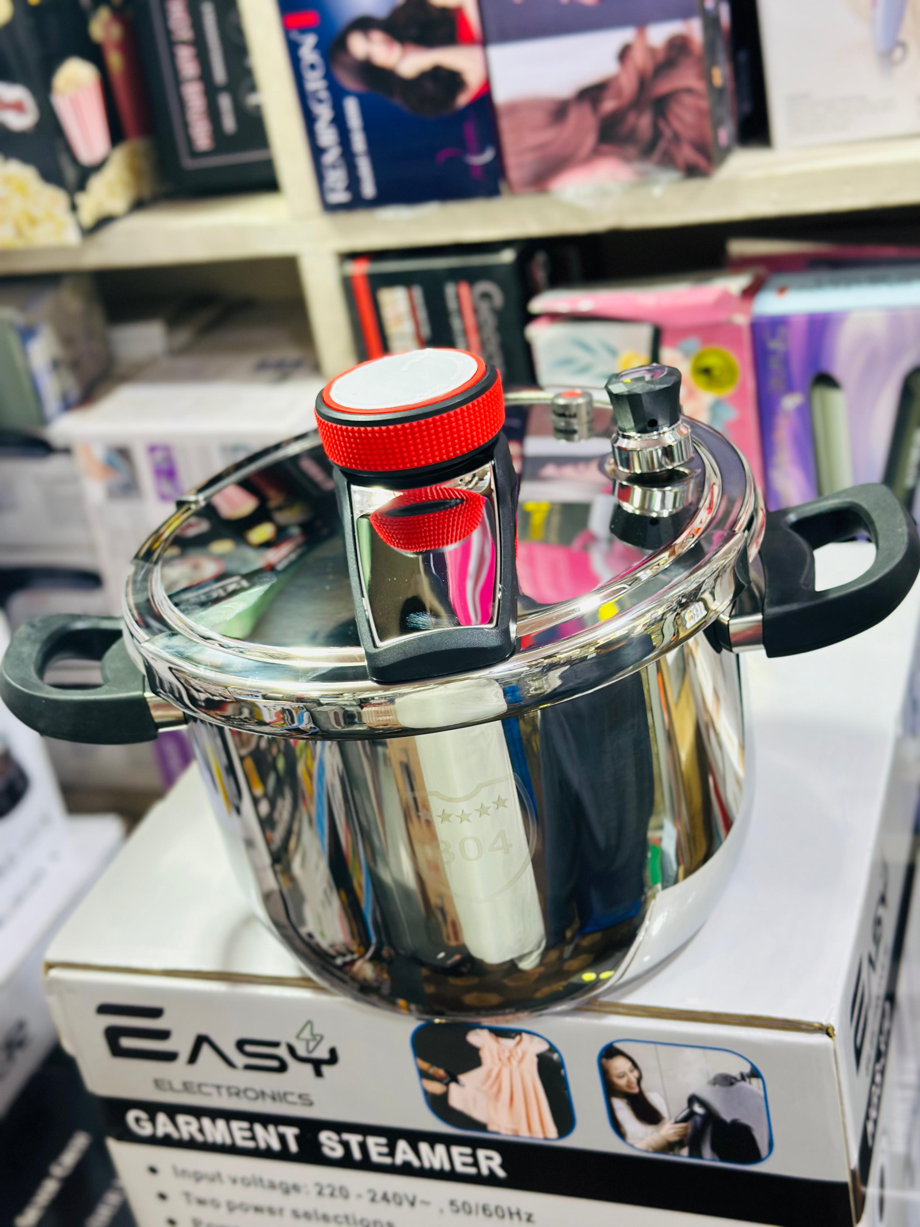 Lot Imported Stainless Steel Pressure Cooker 9L
