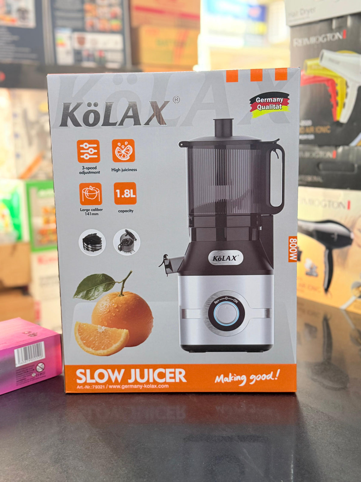 KoLAX Germany 800W Cold Press Slow Juicer 79321