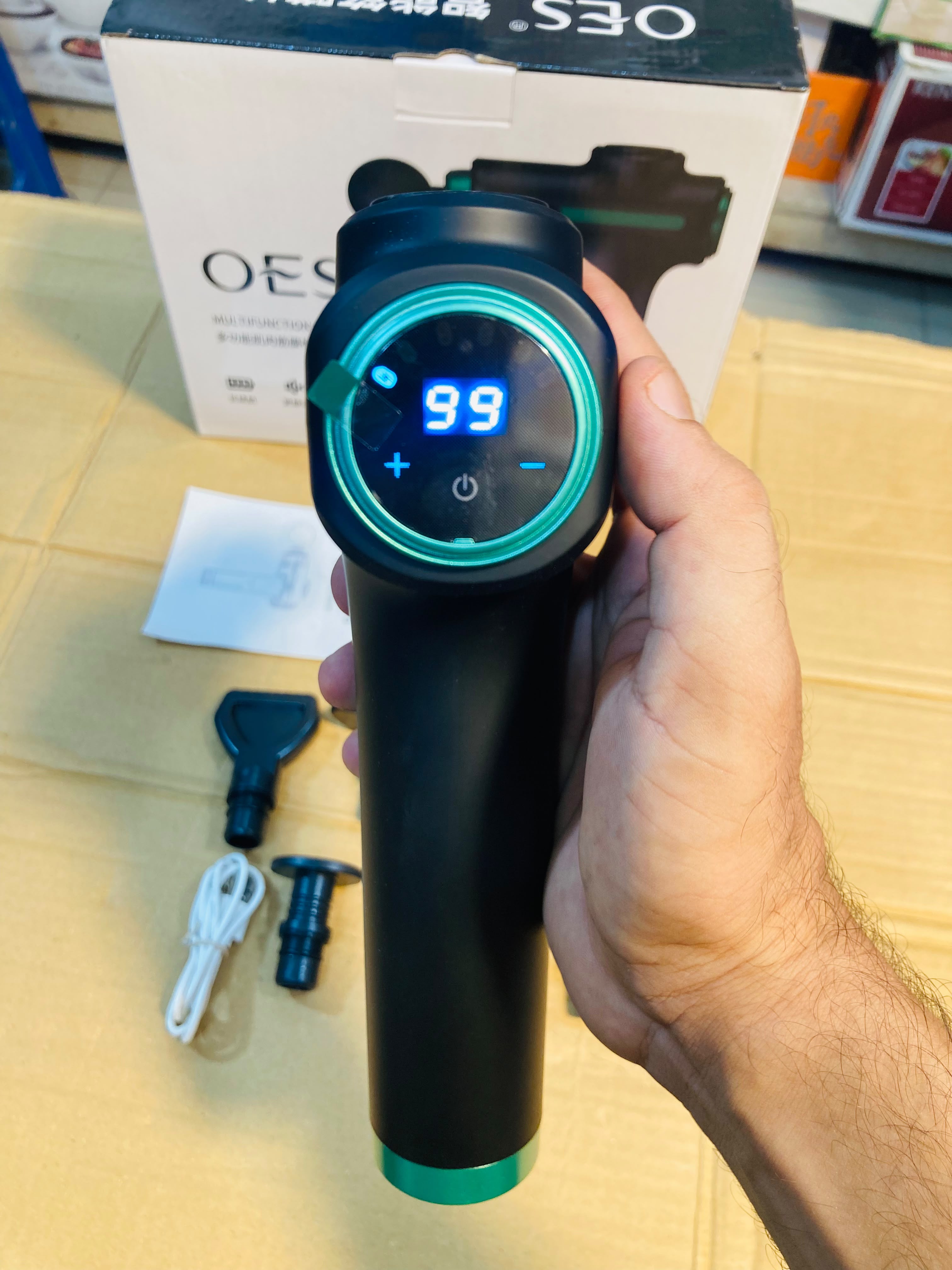 OES 18W 8-in-1 Multifunction Muscle Massager gun X7-1