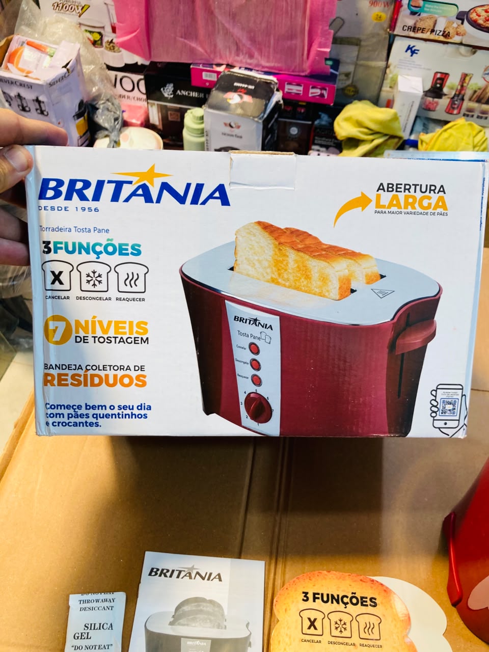 BRITANIA 3 in 1 Electric Bread Toaster VM