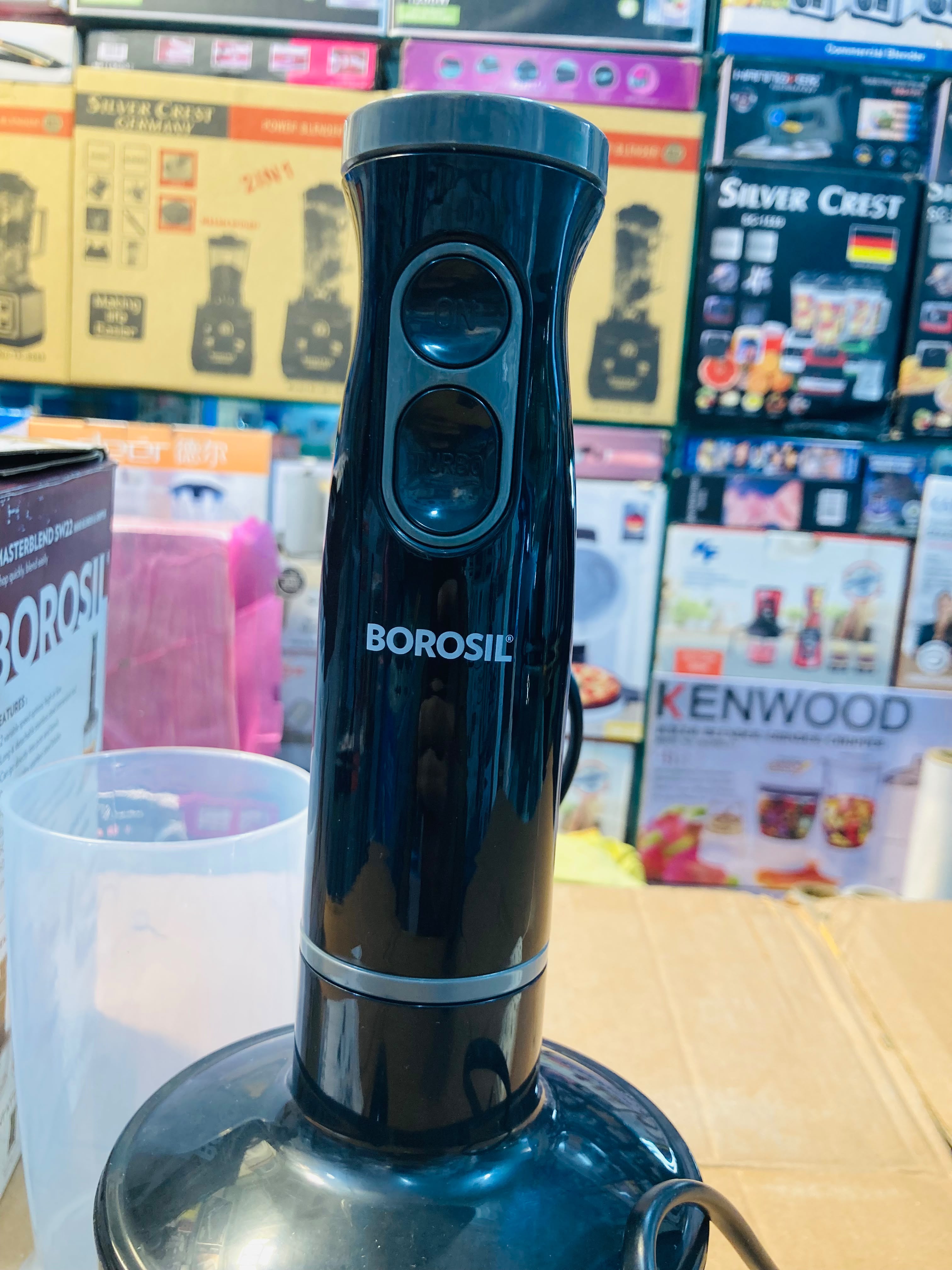 Borosil Masterblend 500W Hand Blender & Chopper Set SW22