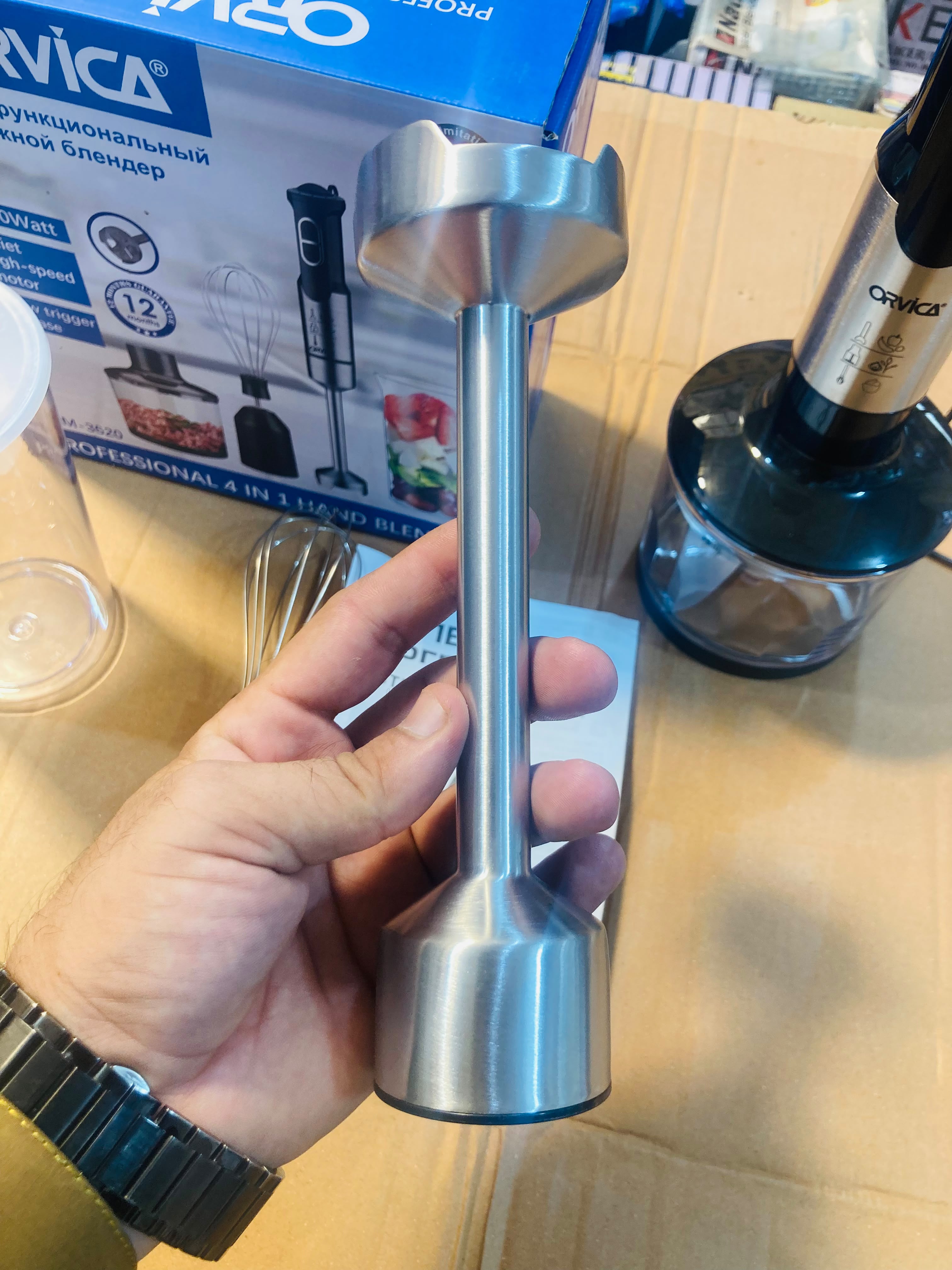 Orvica 2000W Professional 4-in-1 Hand Blender Set ORM-3620