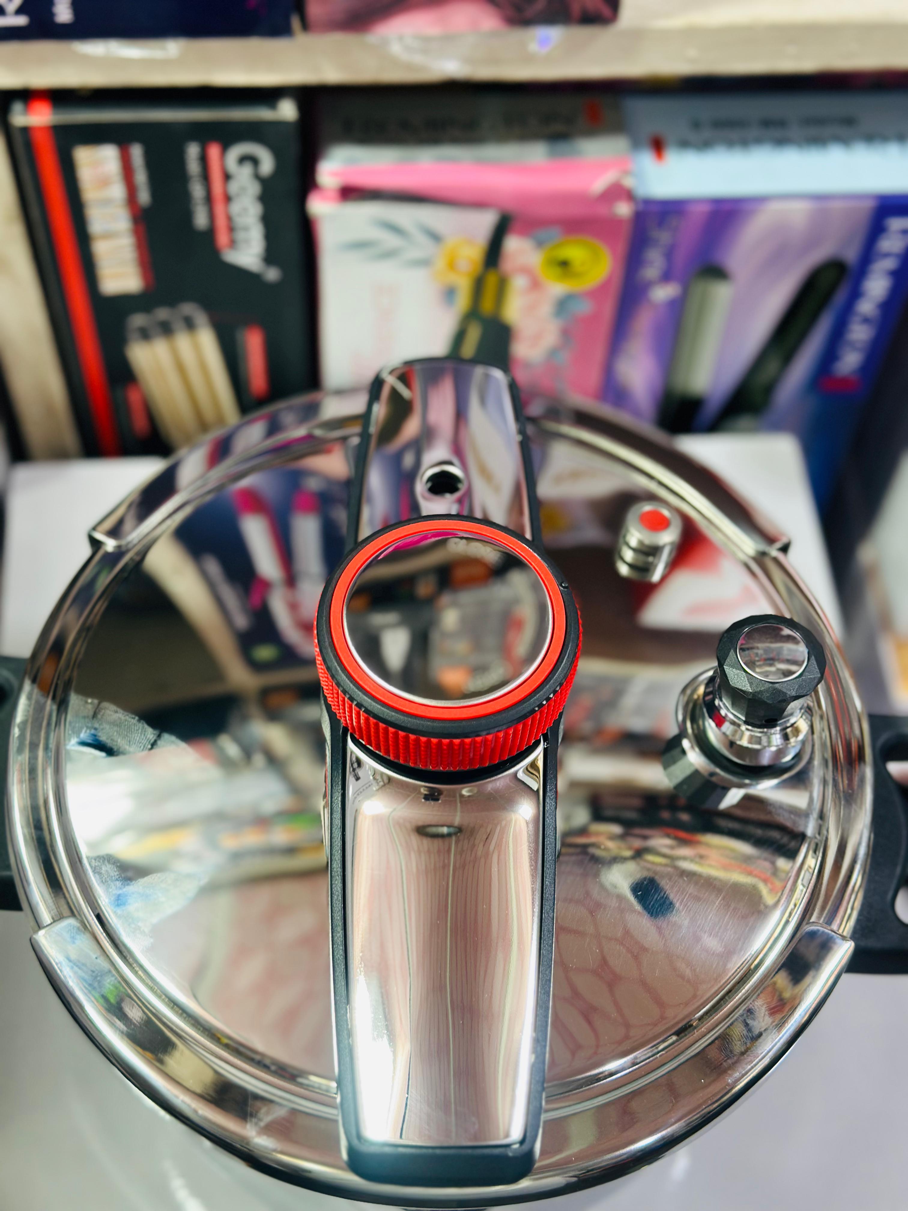 Lot Imported Stainless Steel Pressure Cooker 9L