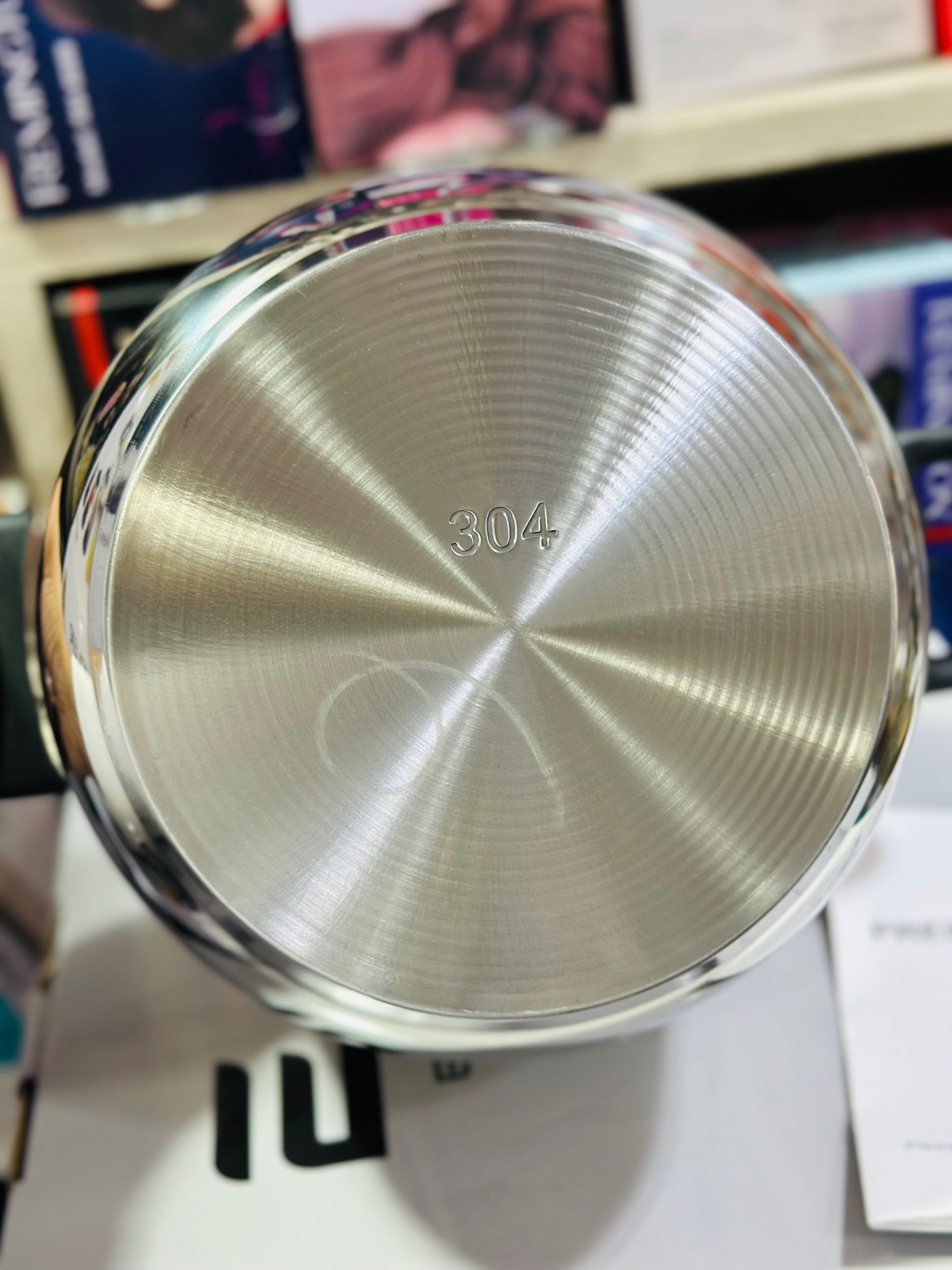 Lot Imported Stainless Steel Pressure Cooker 9L