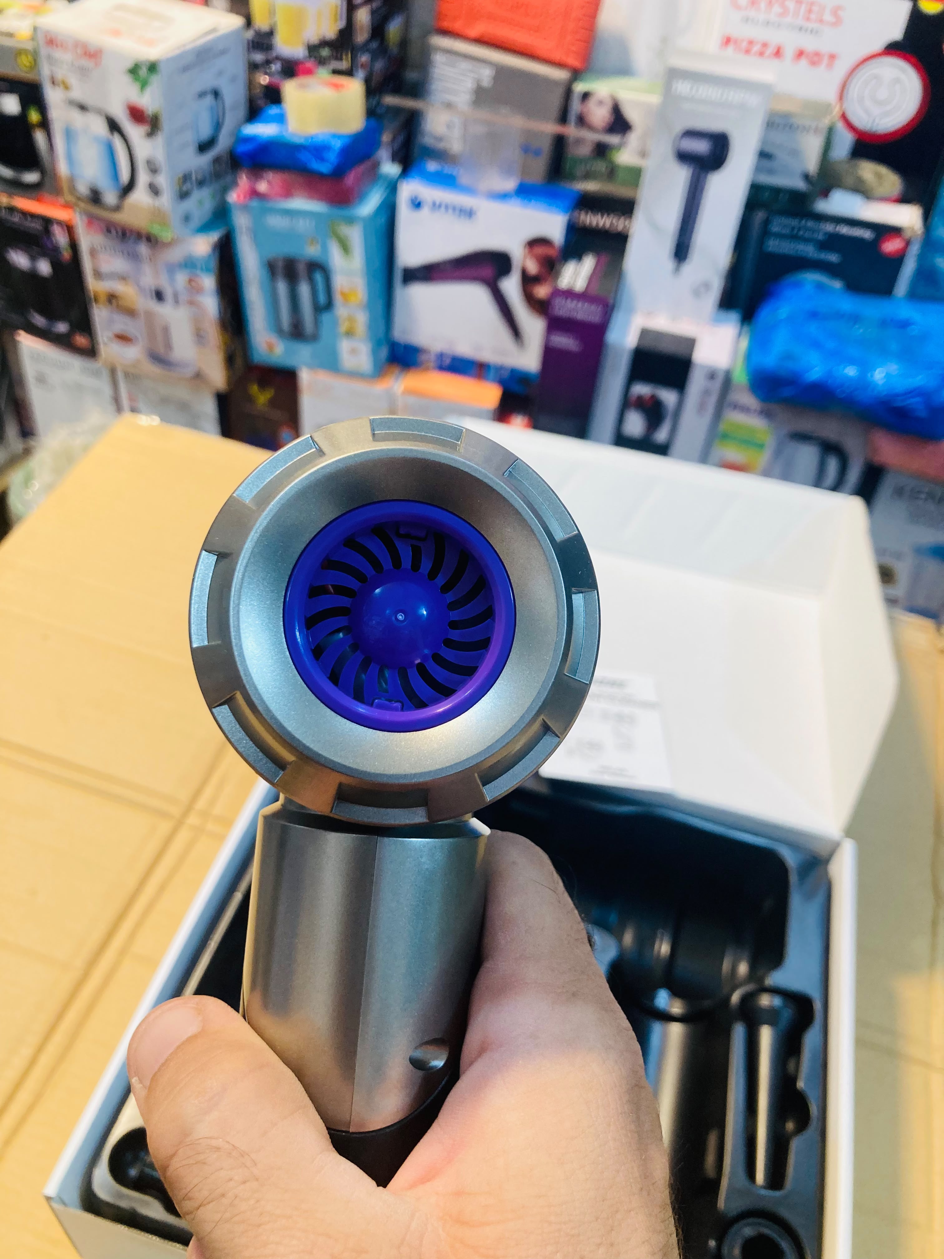 MDHL Handheld Car Mounted Vacuum Cleaner & Air Blower 3 Speed Suction, 17000Pa Max Power, Rechargeable Cordless Hand Vacuum MD-A8