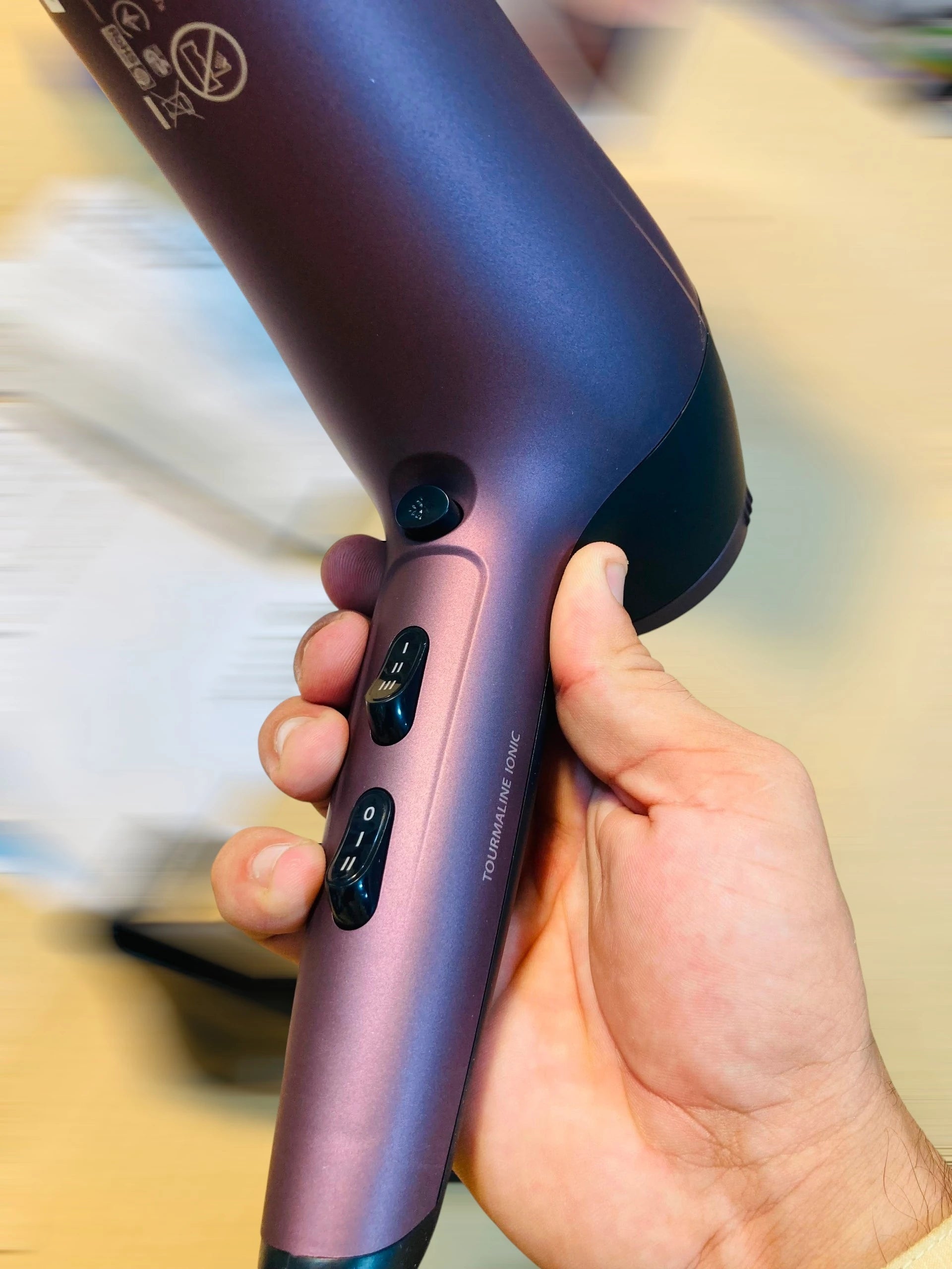 VITEK 3 Heat & 2 Speed Settings Ionic Hair Dryer  2200W Powerful Blow Dryer with Tourmaline Ionic Technology,  VT-2535