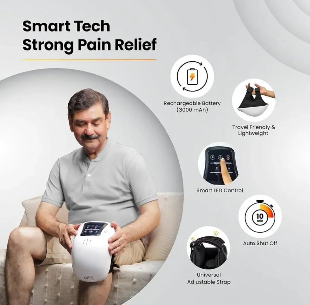 GI Wireless Relaxing Rechargeable Knee Massager