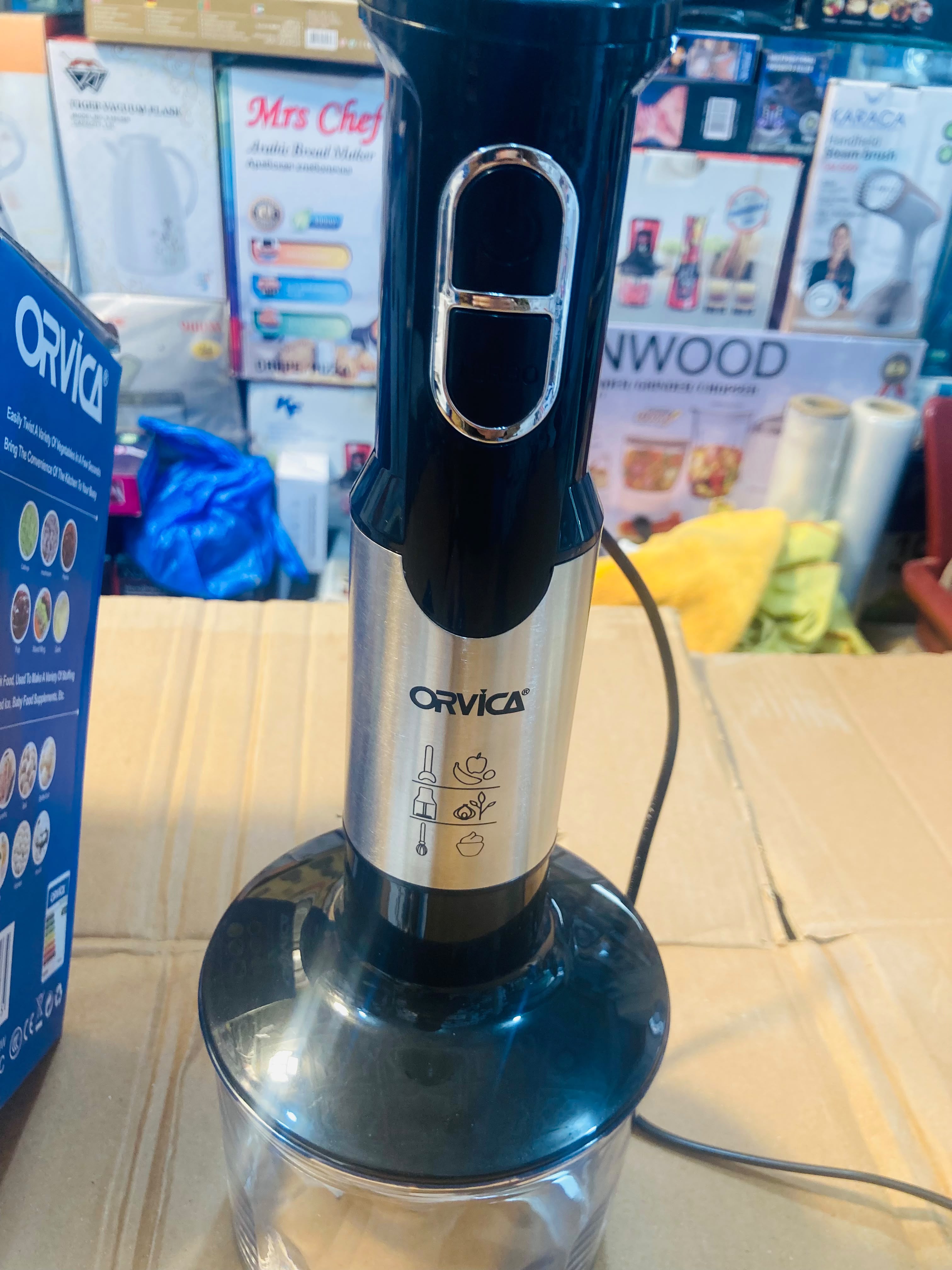 Orvica 2000W Professional 4-in-1 Hand Blender Set ORM-3620