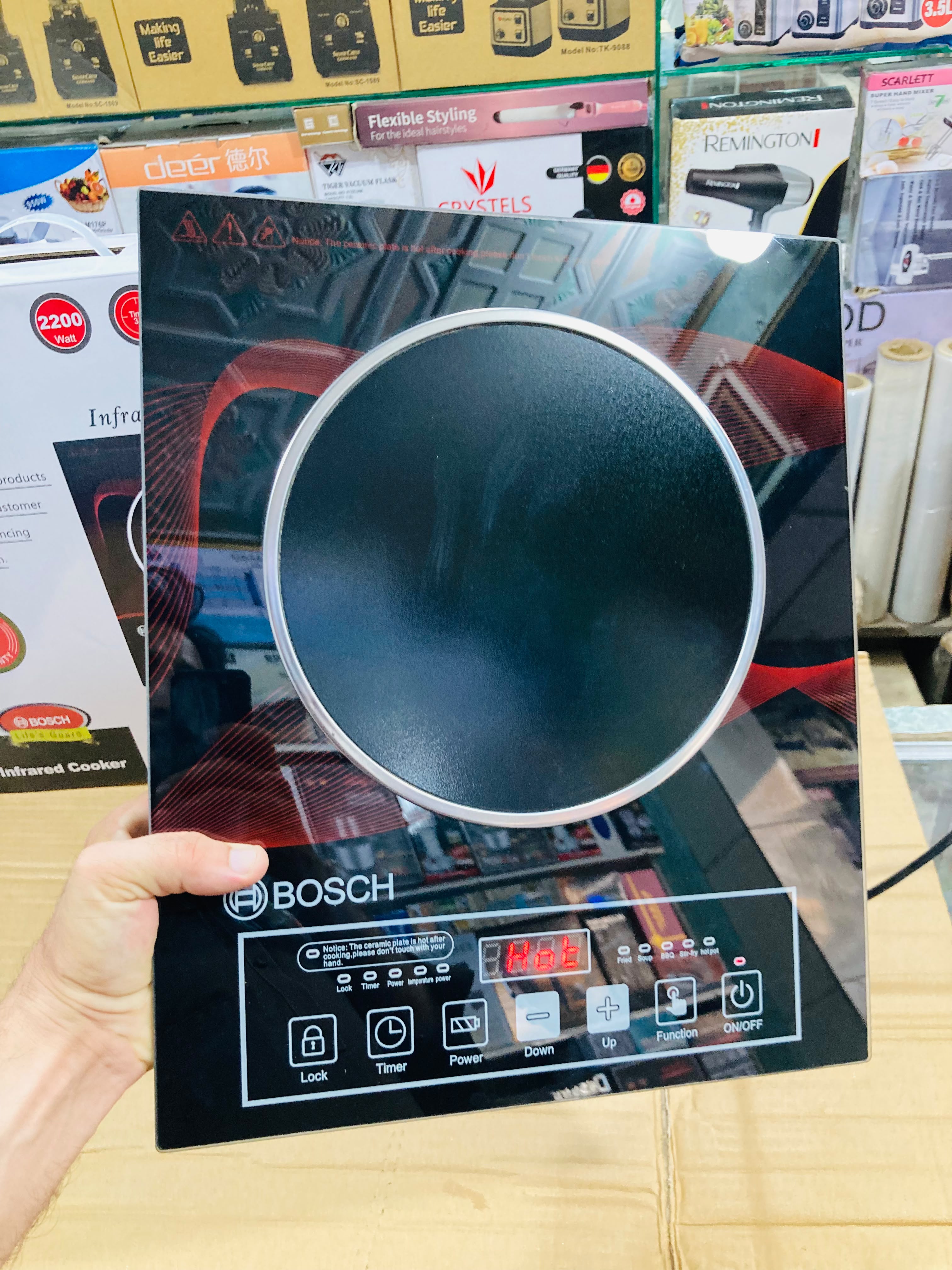 Bosch 2200W Single-Burner Infrared Cooker RBK-12