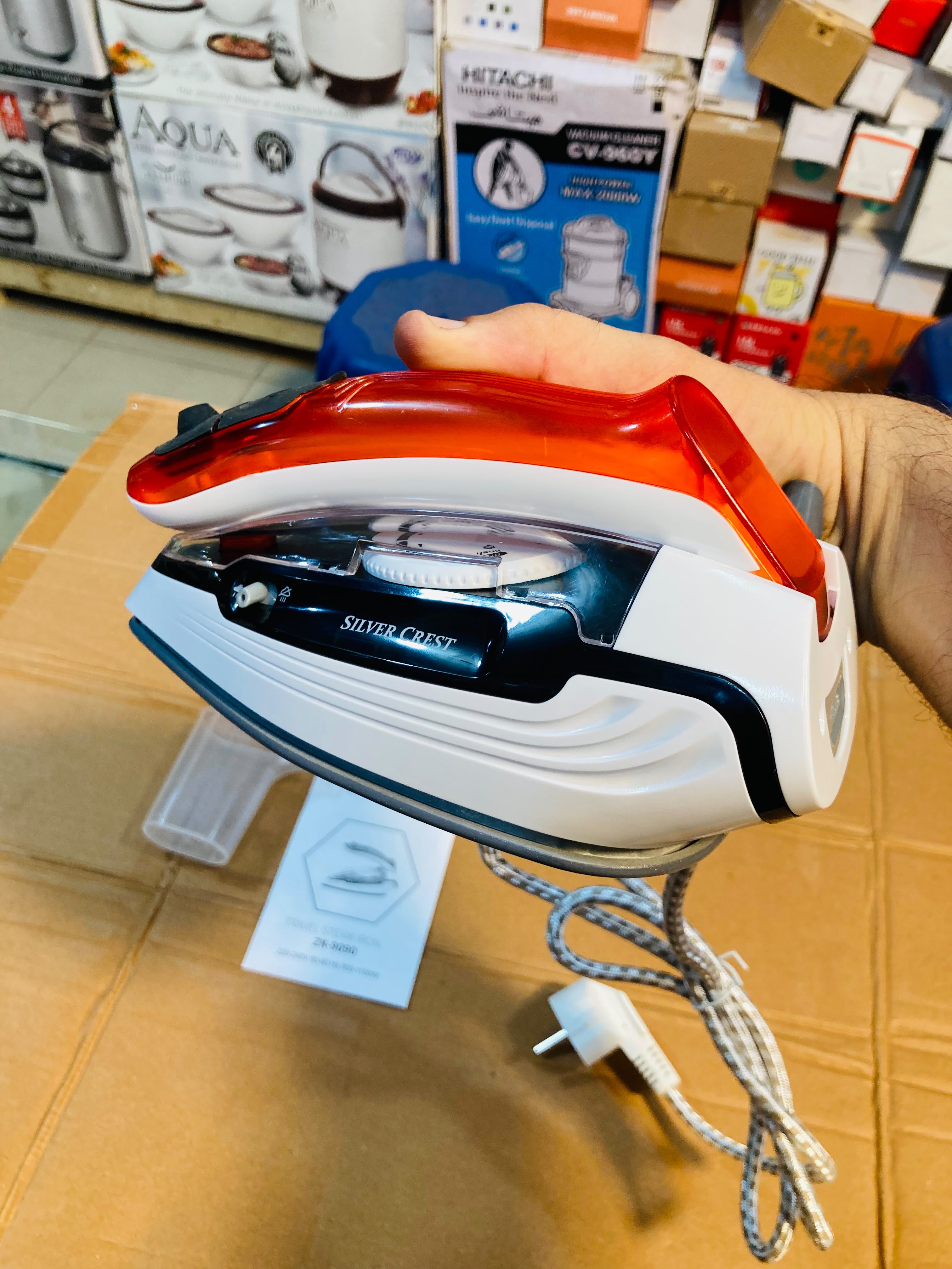 SilverCrest 1100W Portable Travel Steam Iron  ZK-9090