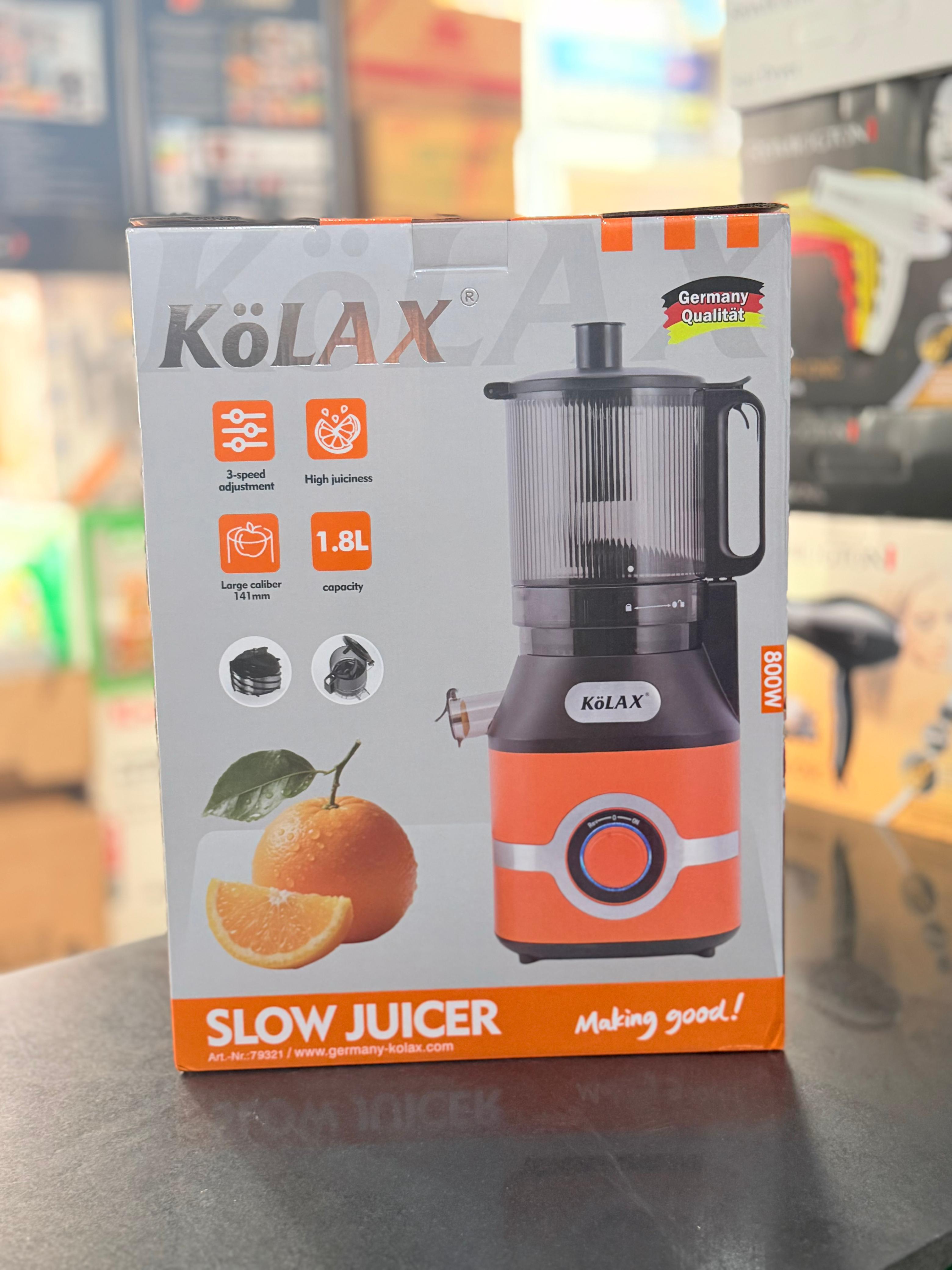 KoLAX Germany 800W Cold Press Slow Juicer 79321