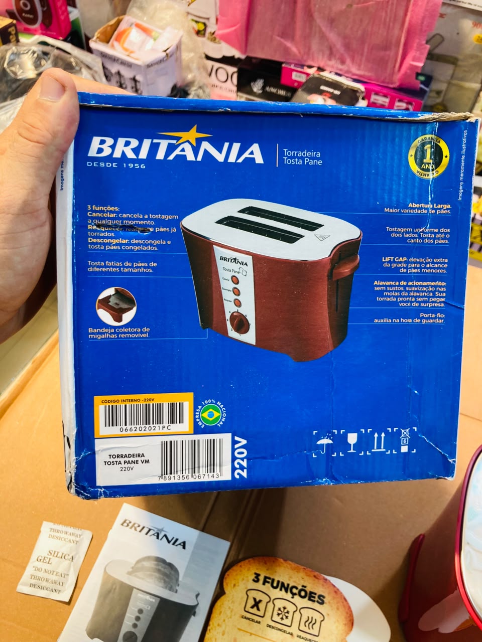 BRITANIA 3 in 1 Electric Bread Toaster VM