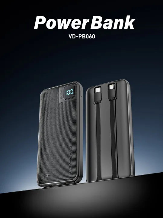 Ven-Dens 22.5W Fast Charging 30000mAh Power Bank VD-PB062