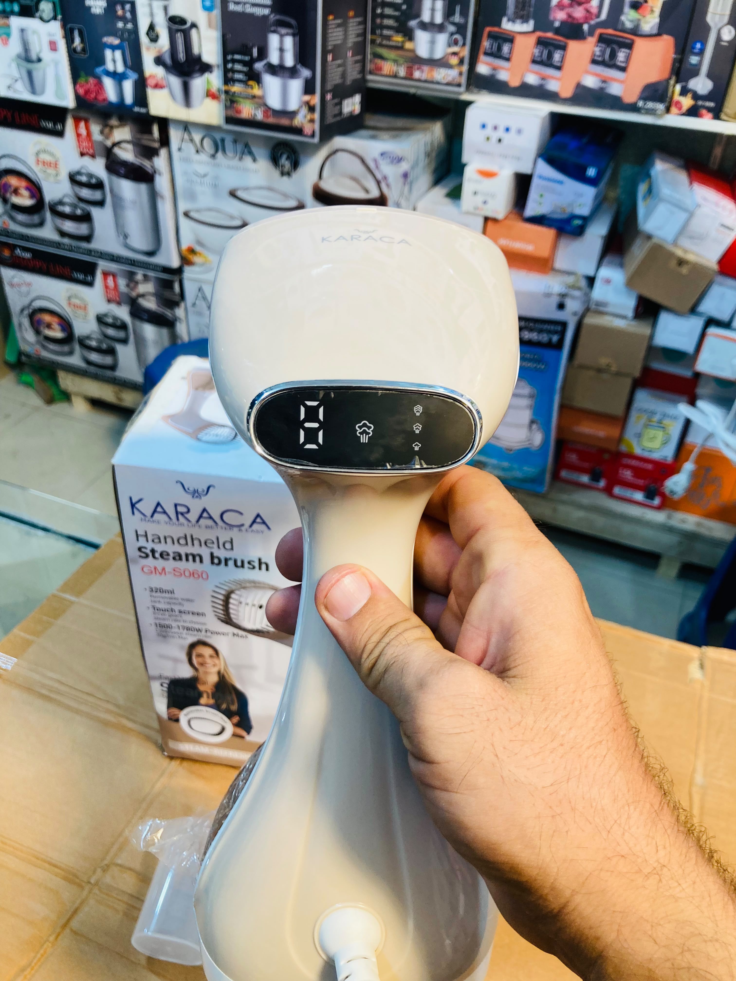 KARACA 1780W Handheld Steam Brush  GM-S060