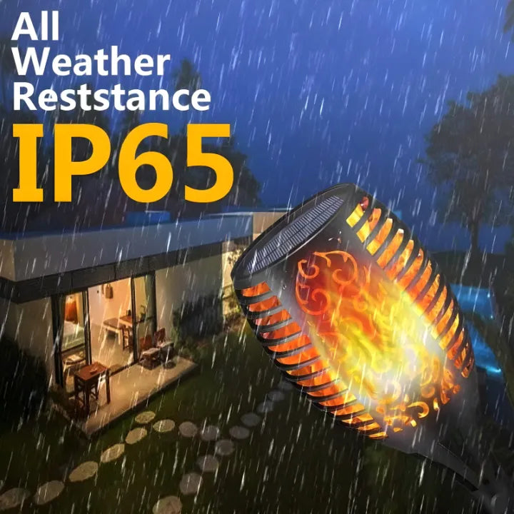 Outdoor Solar Flame Led Light Lamp XF-6017