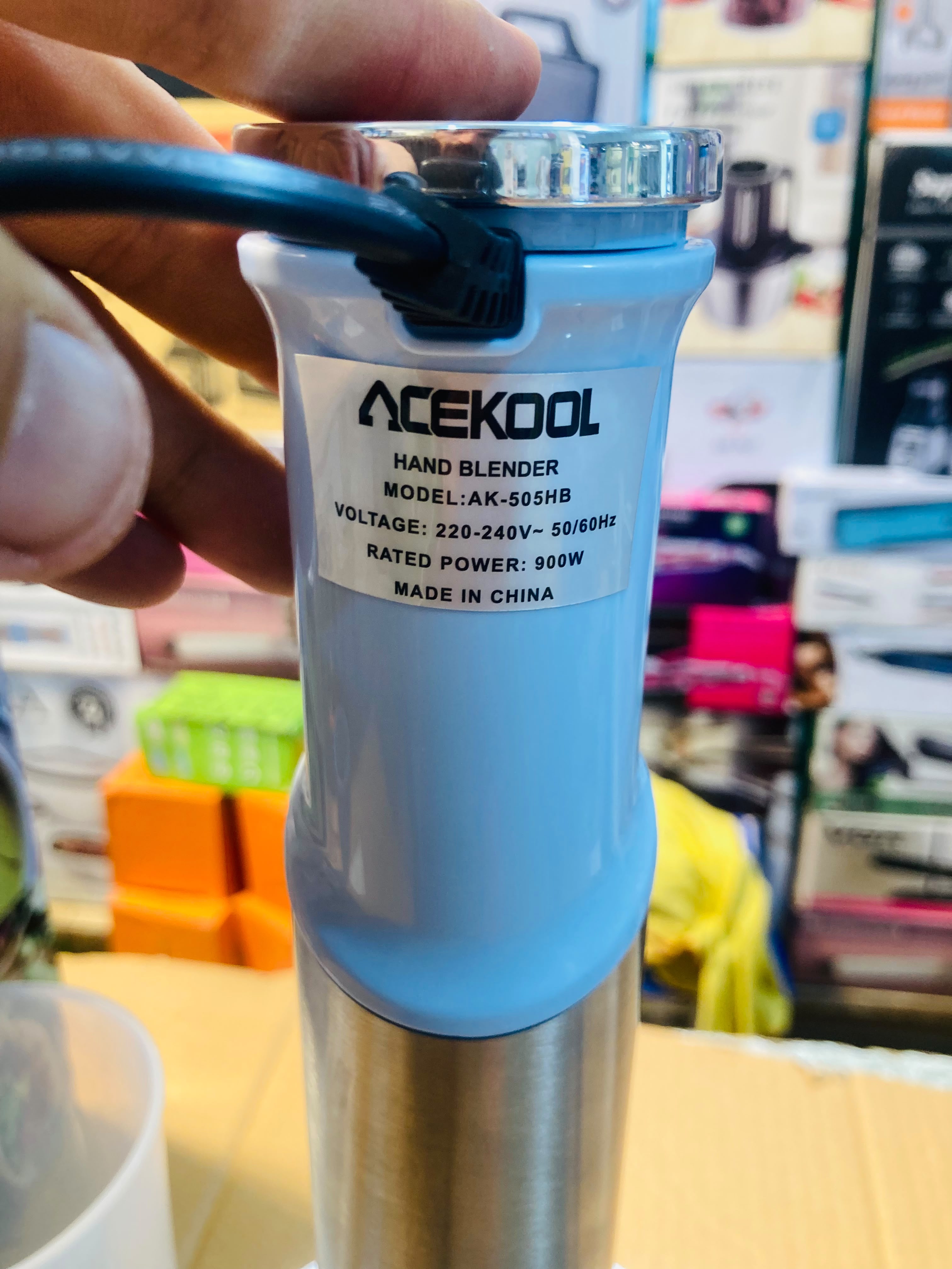 Acekool 900W 5-in-1 Hand Blender Set AK-505HB