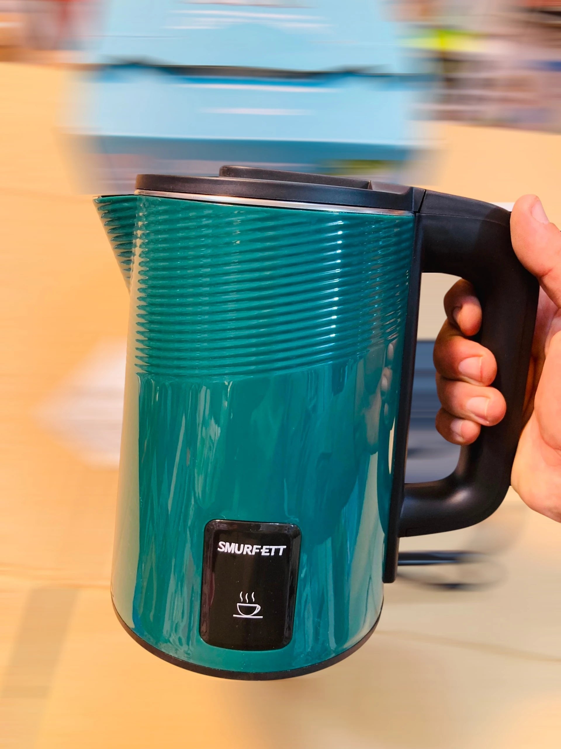 Smurfett 2.0L Electric Kettle, 1500W Cordless Stainless Steel Water Boiler with Auto Shut-Off and Boil-Dry Protection SE-2220