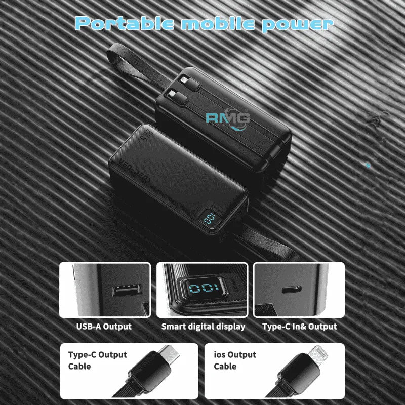 Ven-Dens 22.5W Fast Charging 30000mAh Power Bank VD-PB062 – AL-Hadi Imports