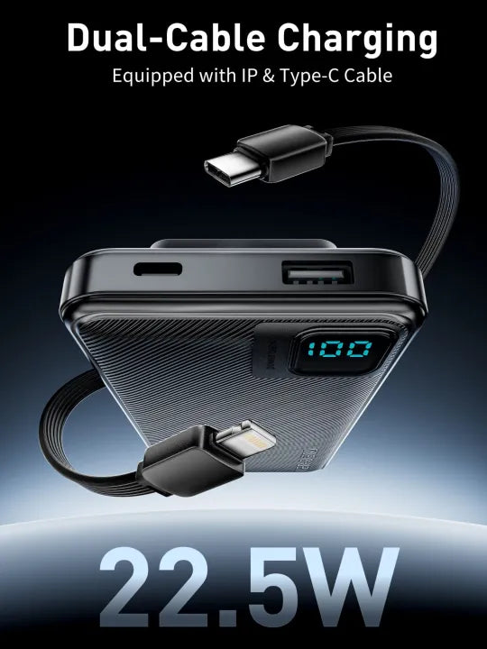 Ven-Dens 22.5W Fast Charging 30000mAh Power Bank VD-PB062