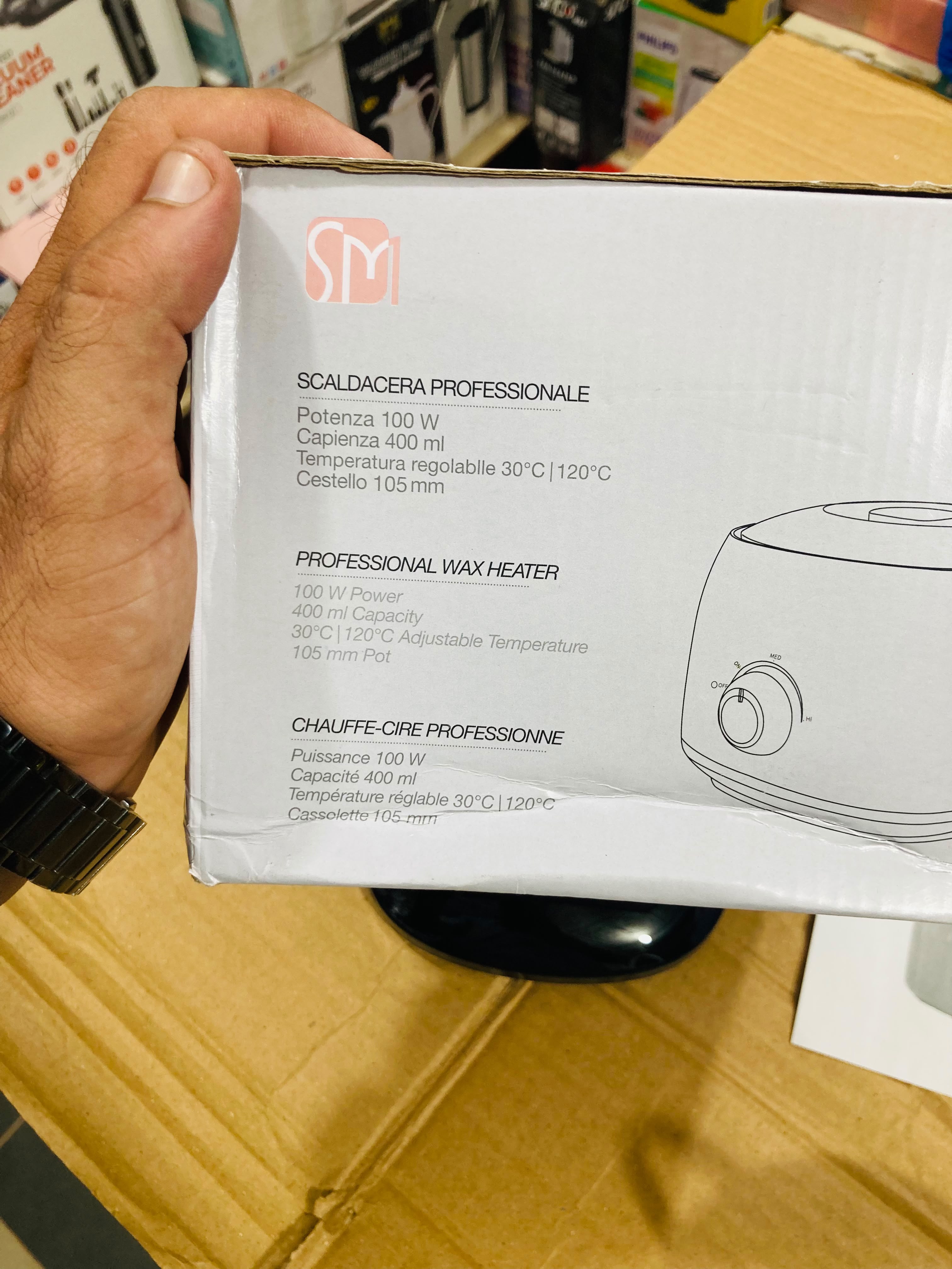 SM 100W Melting Wax Pot Professional Wax Heater - Wax Machine SM-500E