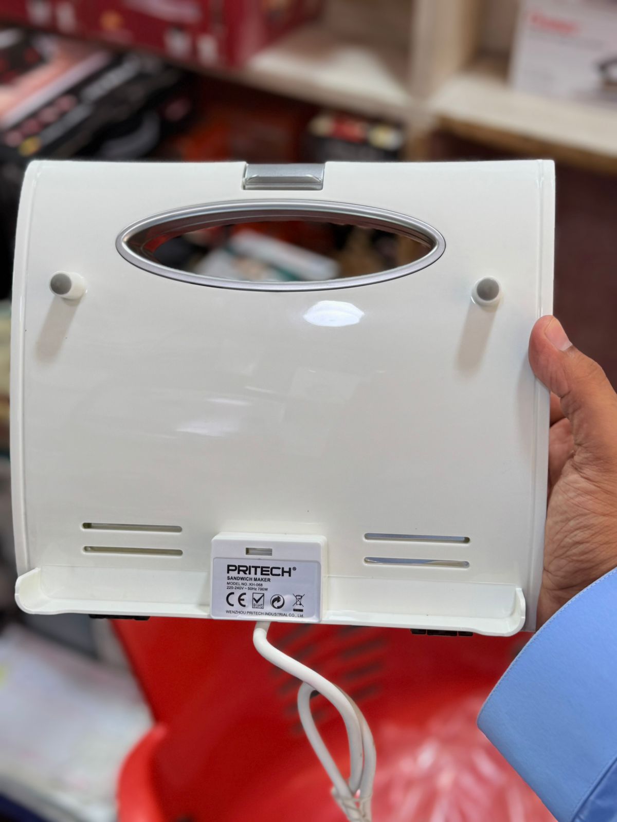 Lot Imported Pritech Hong Kong iBread 700W Sandwich Maker KH-068.