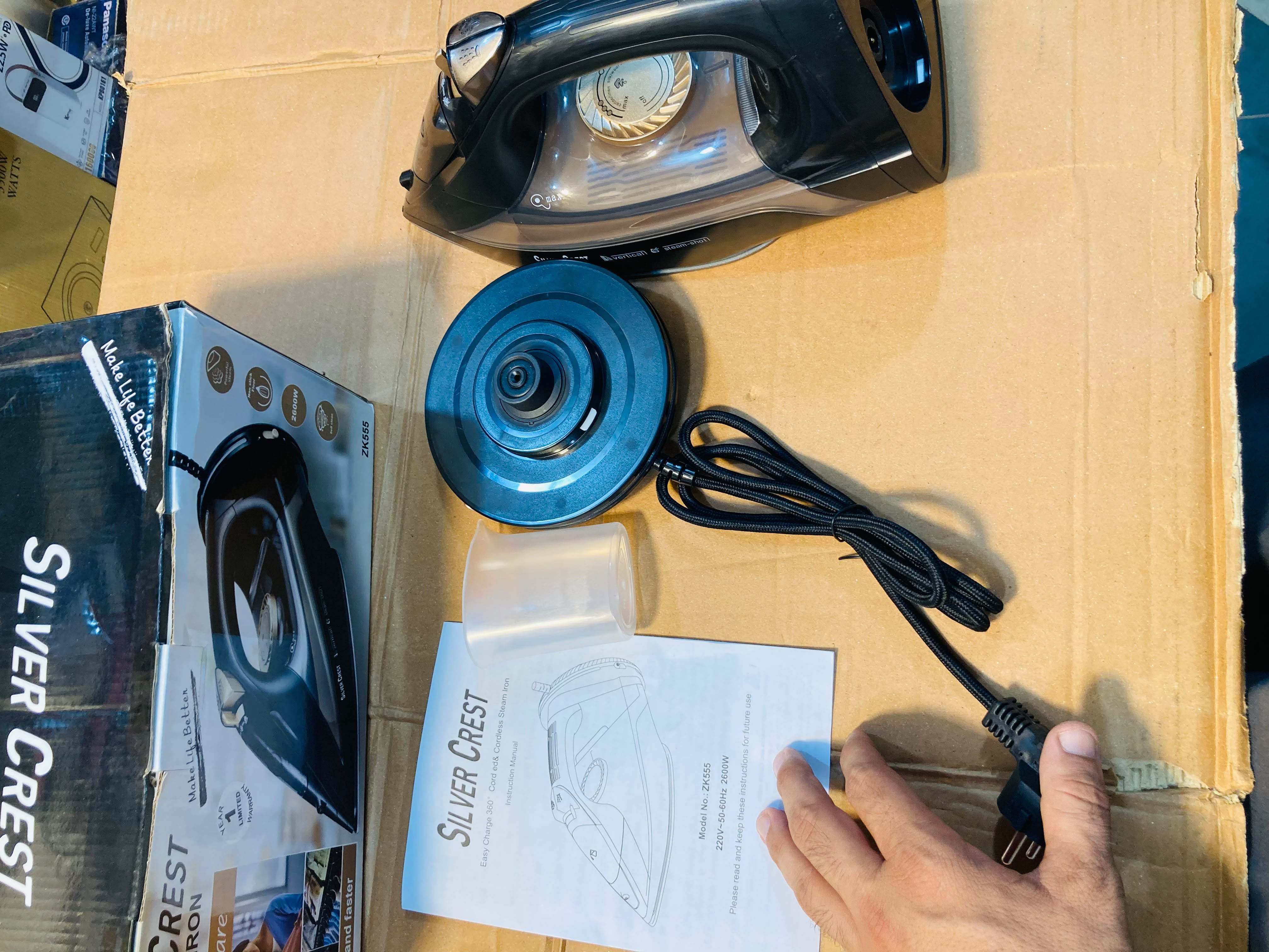 Silver Crest Perfect Care 2600W Steam Iron ZK555