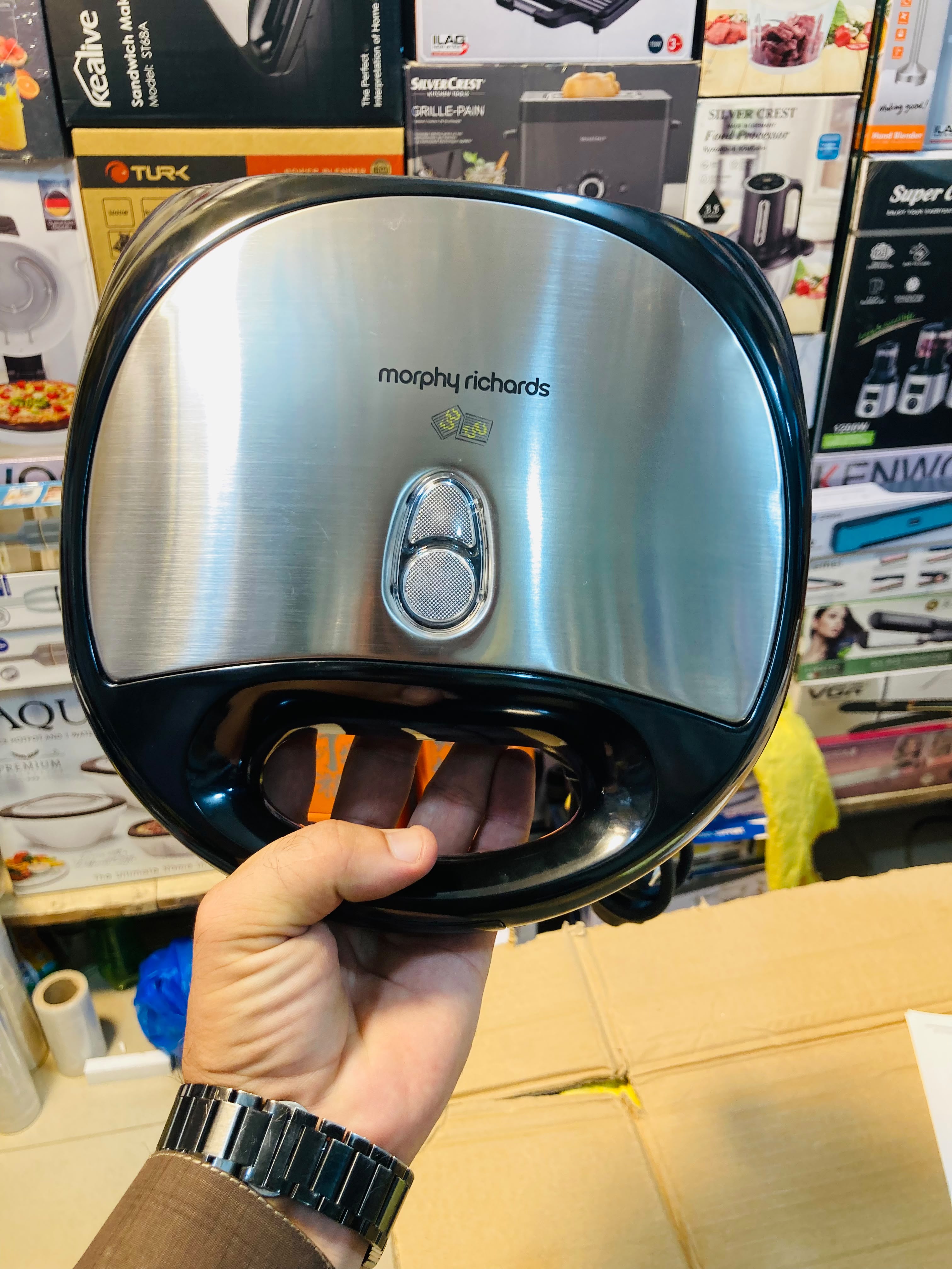 Morphy Richards 2-Slice Sandwich Grill Toaster SM3006G