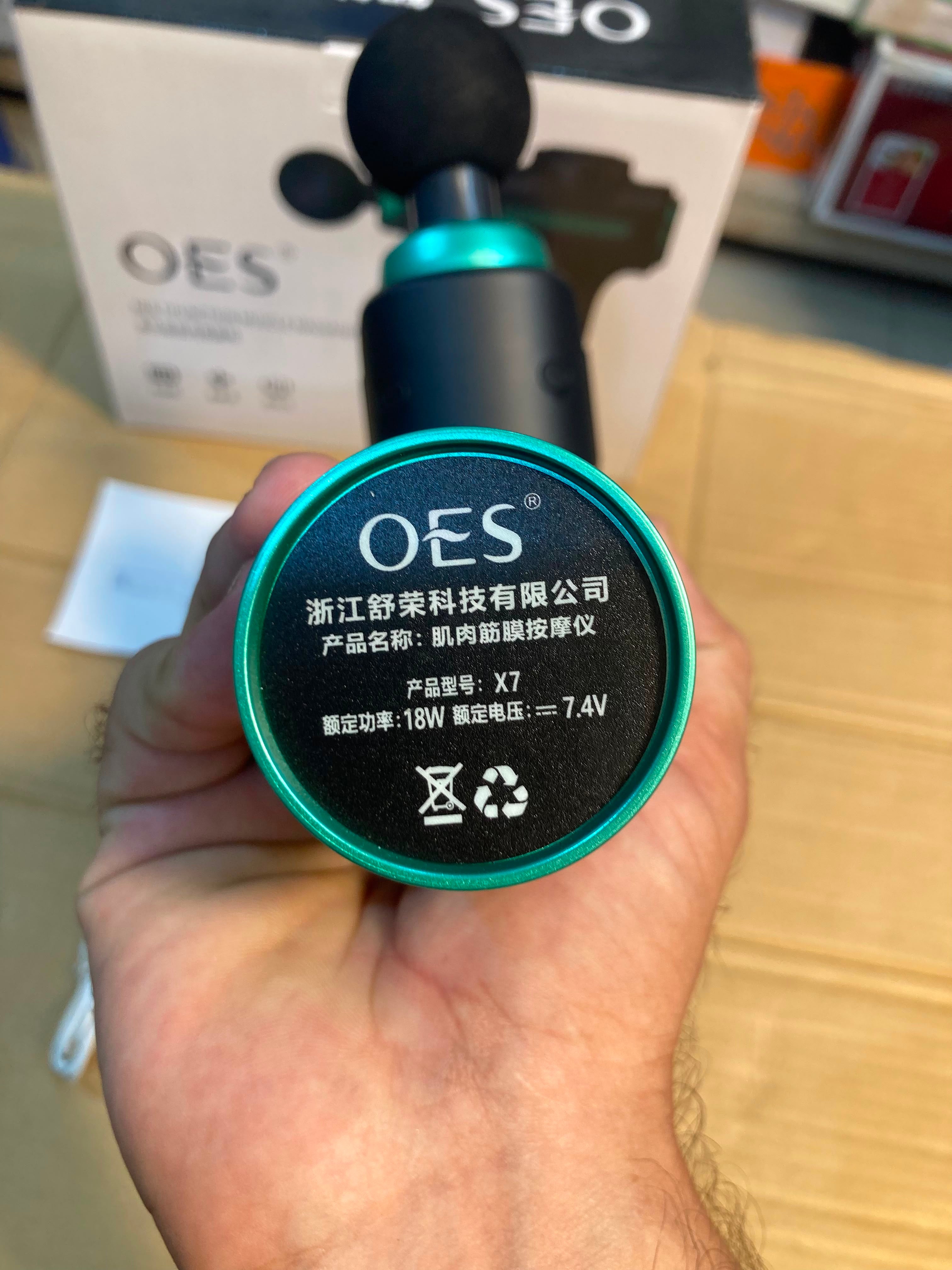 OES 18W 8-in-1 Multifunction Muscle Massager gun X7-1