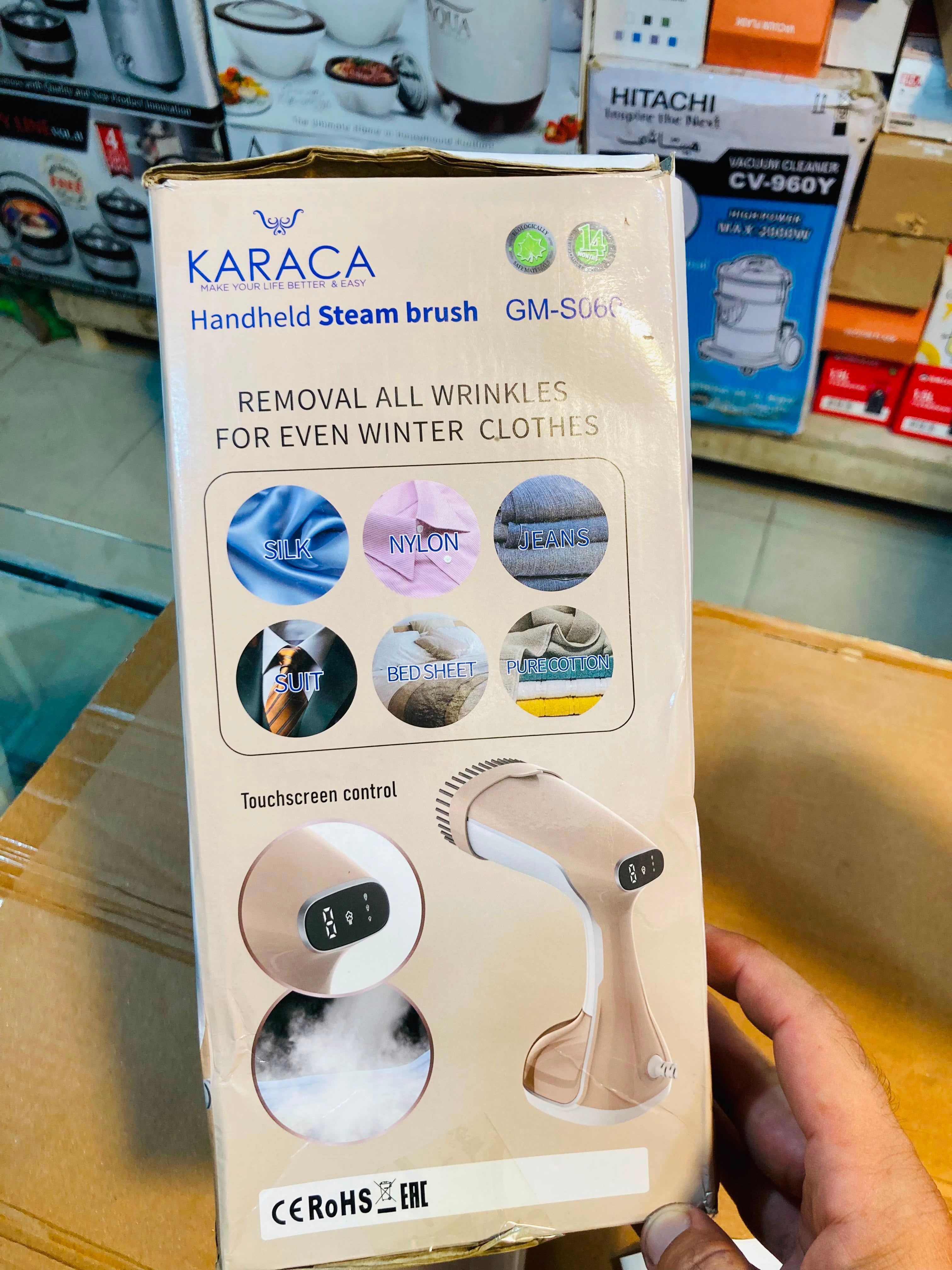 KARACA 1780W Handheld Steam Brush  GM-S060