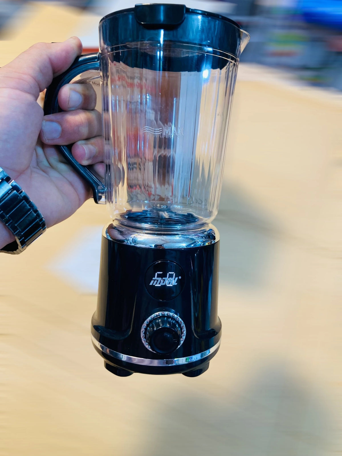MDHL 20,000 RPM Portable Rechargeable Blender 50W Personal Smoothie & Juice Maker with 1500mAh Battery AJ03