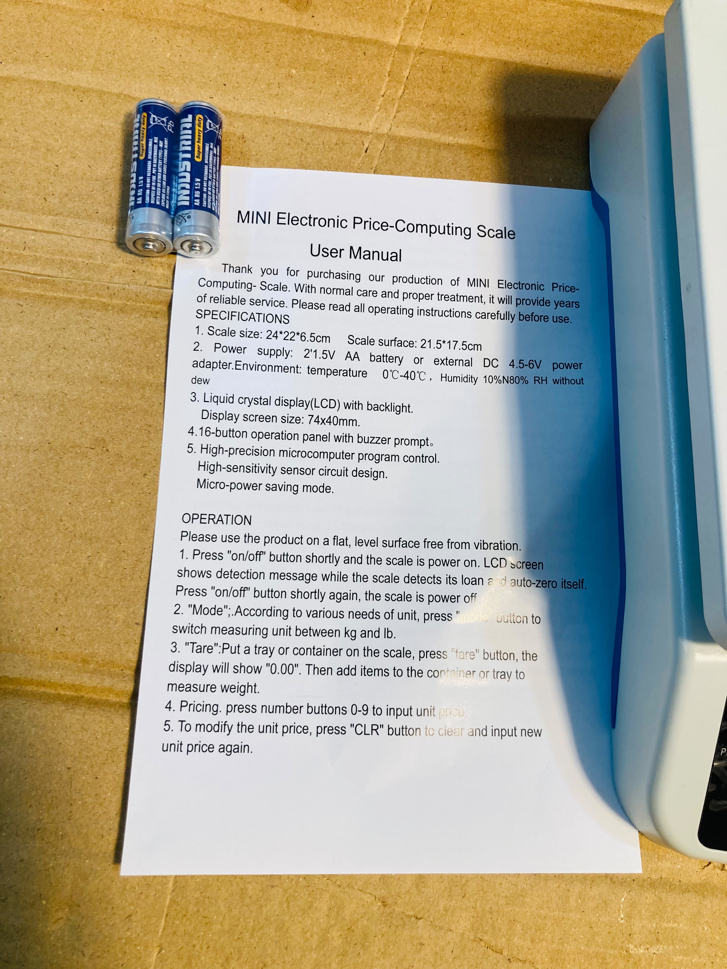 Dayang Price Computing Scale DY-580
